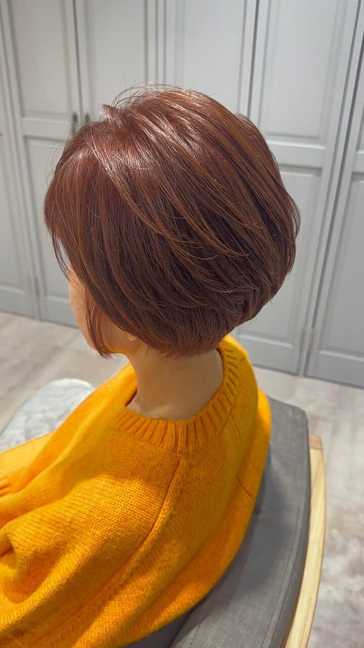 and.S【アンドットエス】のスタイル紹介。【and.S 銀座】ひし形ショートボブ×20代30代40代　