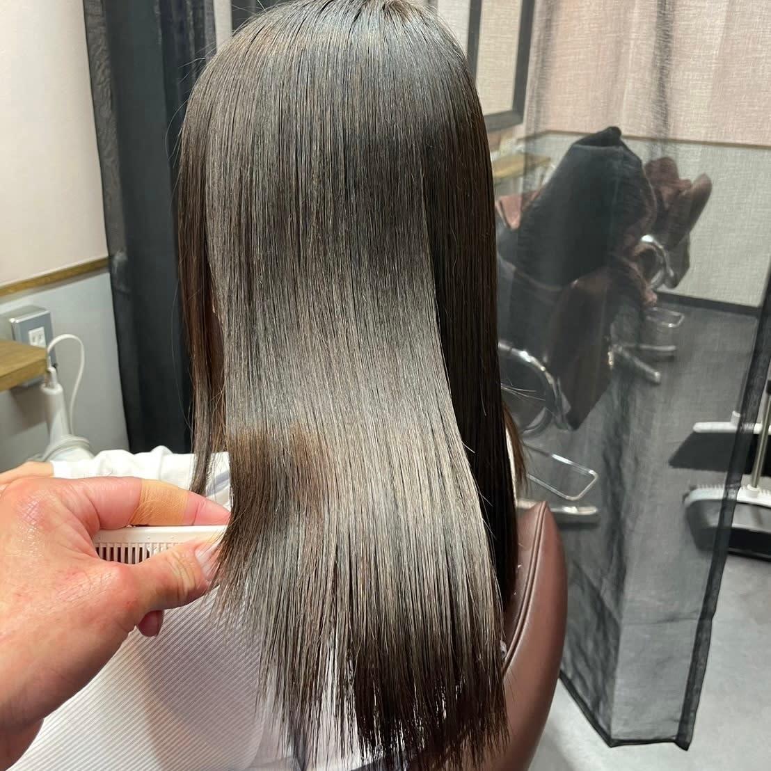 美容室ALi葛西店【ビヨウシツアリカサイテン】のスタイル紹介。美容室ALi　髪質改善ストレート