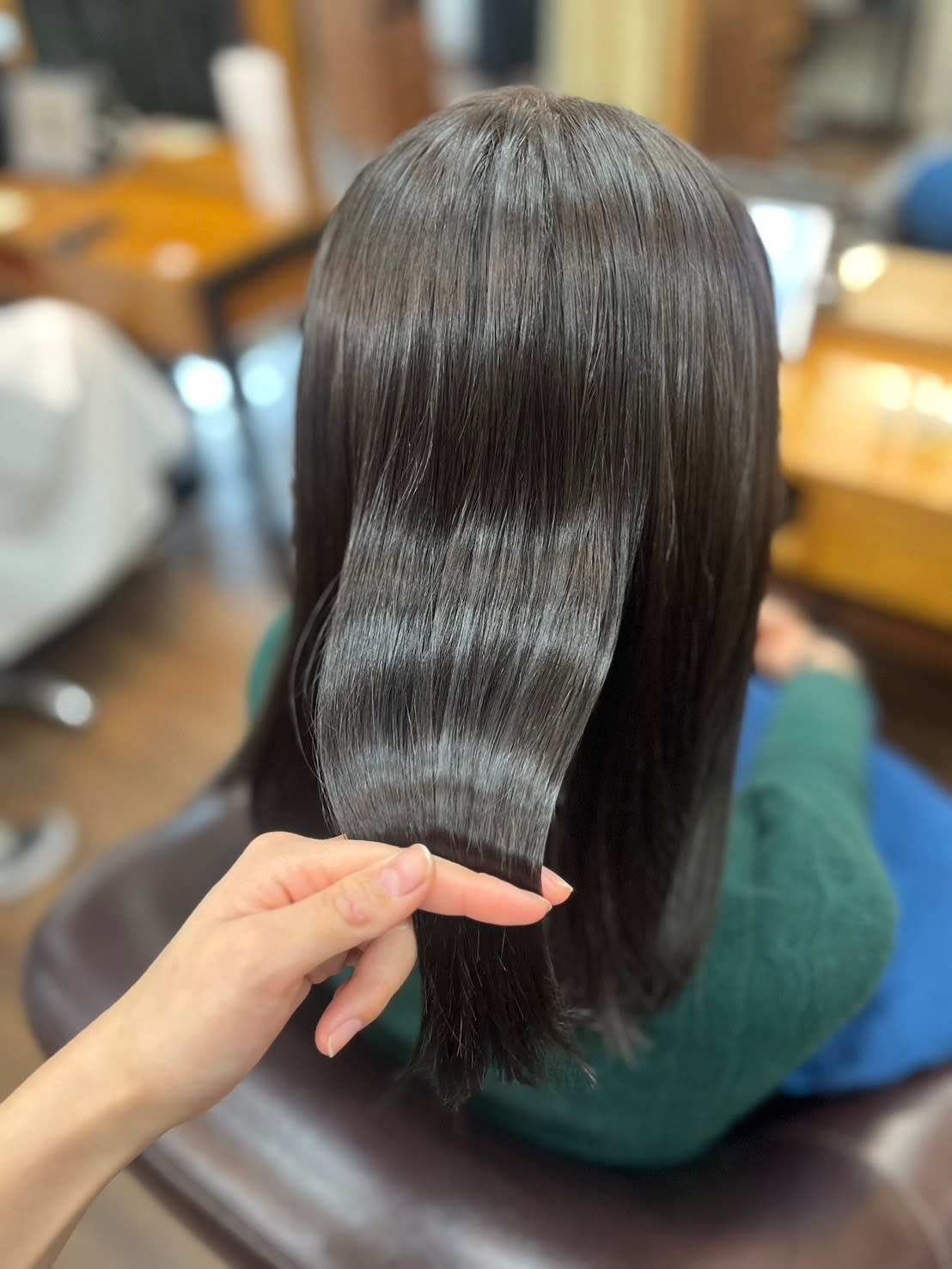 美容室ALi葛西店【ビヨウシツアリカサイテン】のスタイル紹介。美容室ALi　髪質改善ストレート