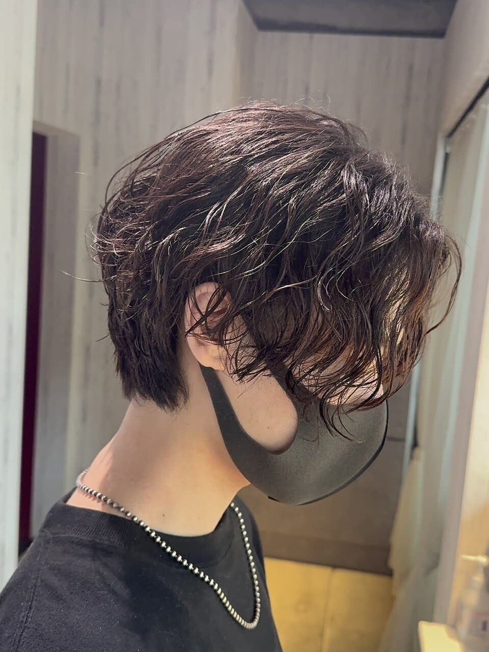 AXY HAIR&MAKE 新宿本店【アクシー ヘアーアンドメイク シンジュクホンテン】のスタイル紹介。メンズマッシュパーマツイストスパイラルパーマニュアンスパーマ