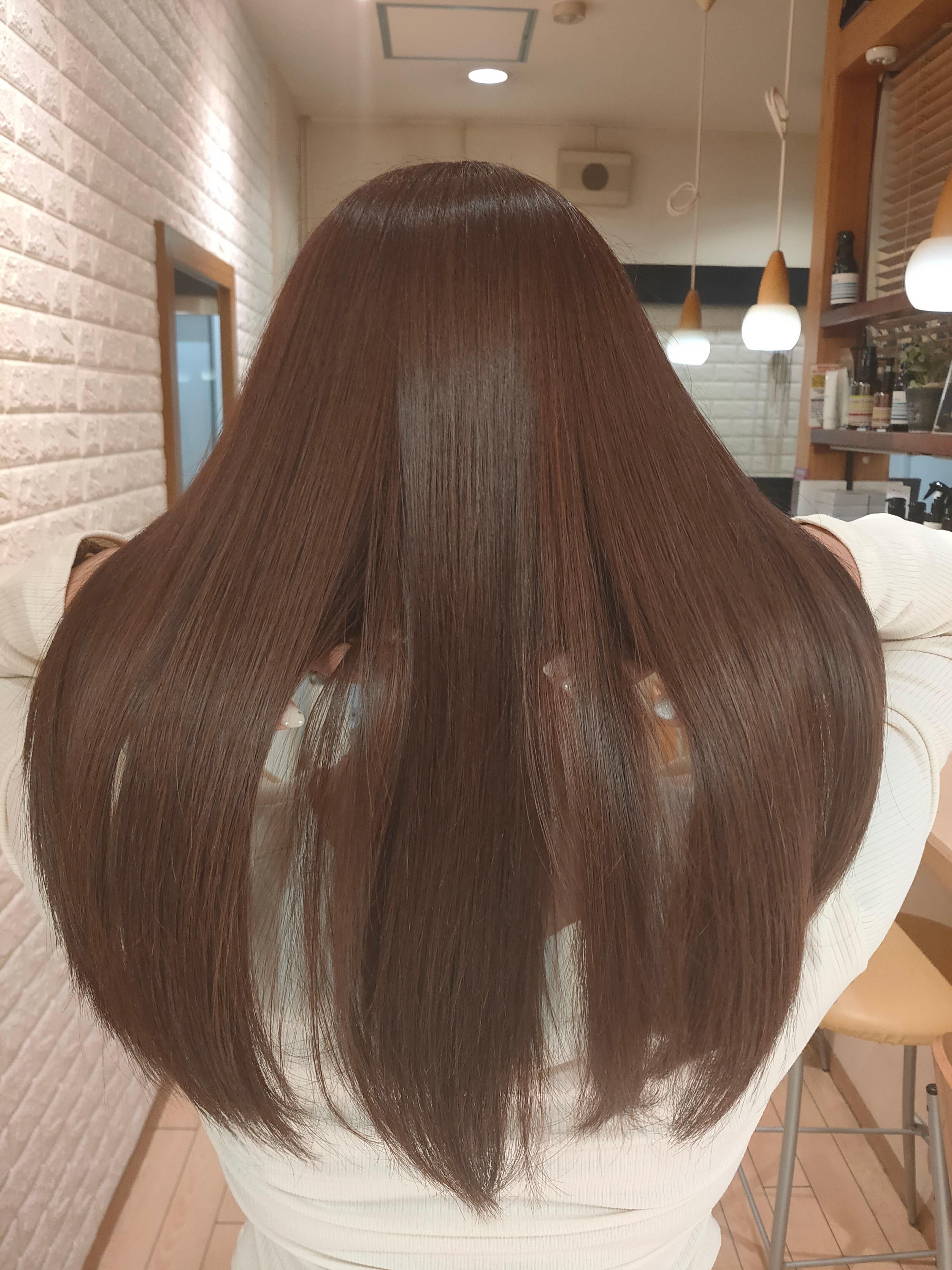 Hair Re Vision 銀座【ヘアー レ ヴィジョン ギンザ】のスタイル紹介。NEW髪質改善【LA発ケラチントリートメント（ケラコラ）】