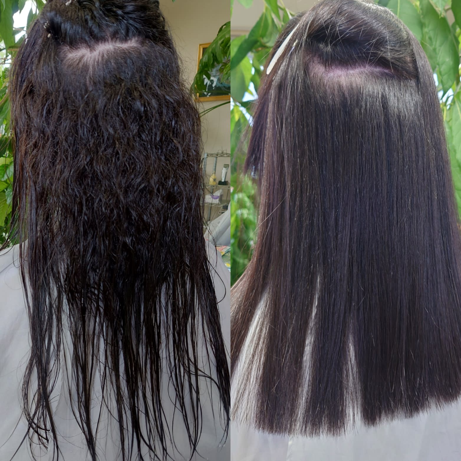 La・beau【ラボー】のスタイル紹介。ビーワン縮毛矯正 40代　強縮毛　10代の頃より施術