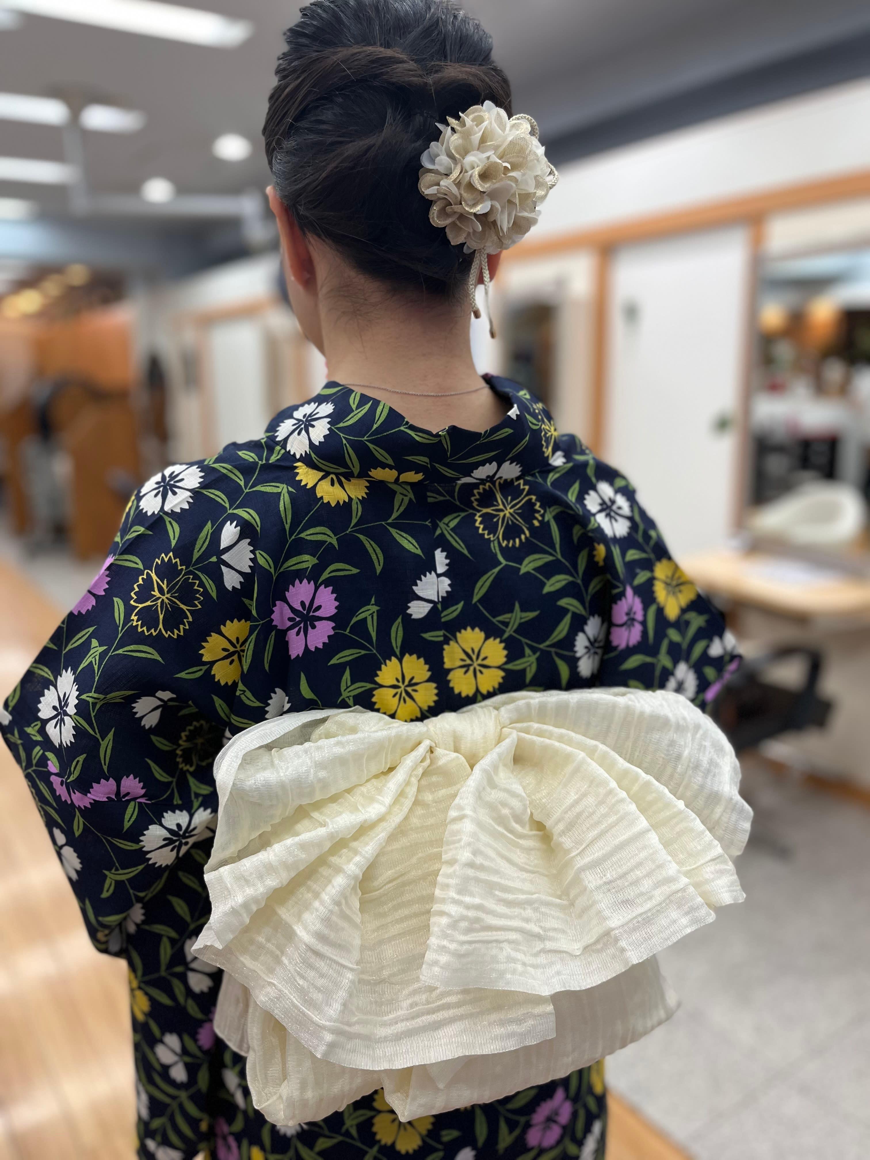 トータルサロン ミーナ【トータルサロン ミーナ】のスタイル紹介。浴衣着付け＆ヘアセット