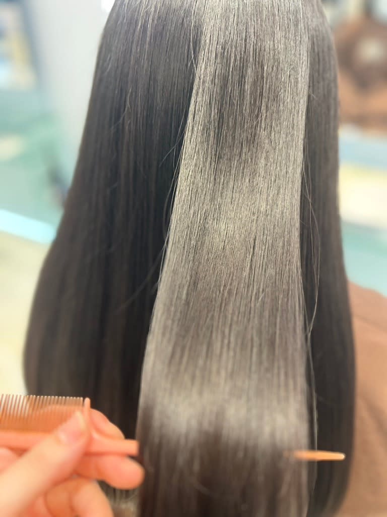 HAIR & MAKE EARTH 浜松志都呂店【ヘアメイクアース ハママツシトロテン】のスタイル紹介。髪質改善プレミアムストレート♪