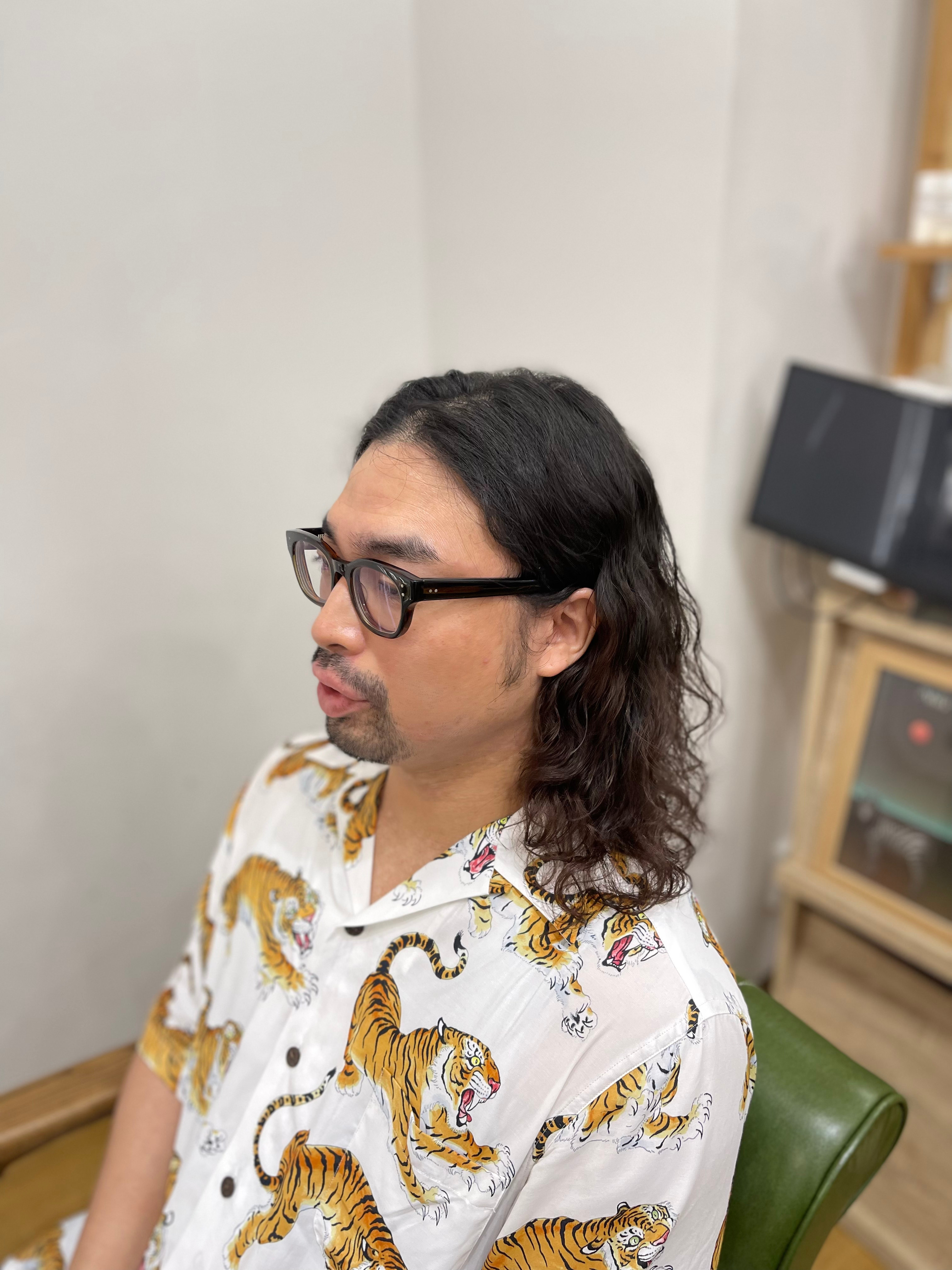 T＆CO HAIR SALON ティーアンドコー【ティーアンドコーヘアサロン】のスタイル紹介。メンズロングパーマ