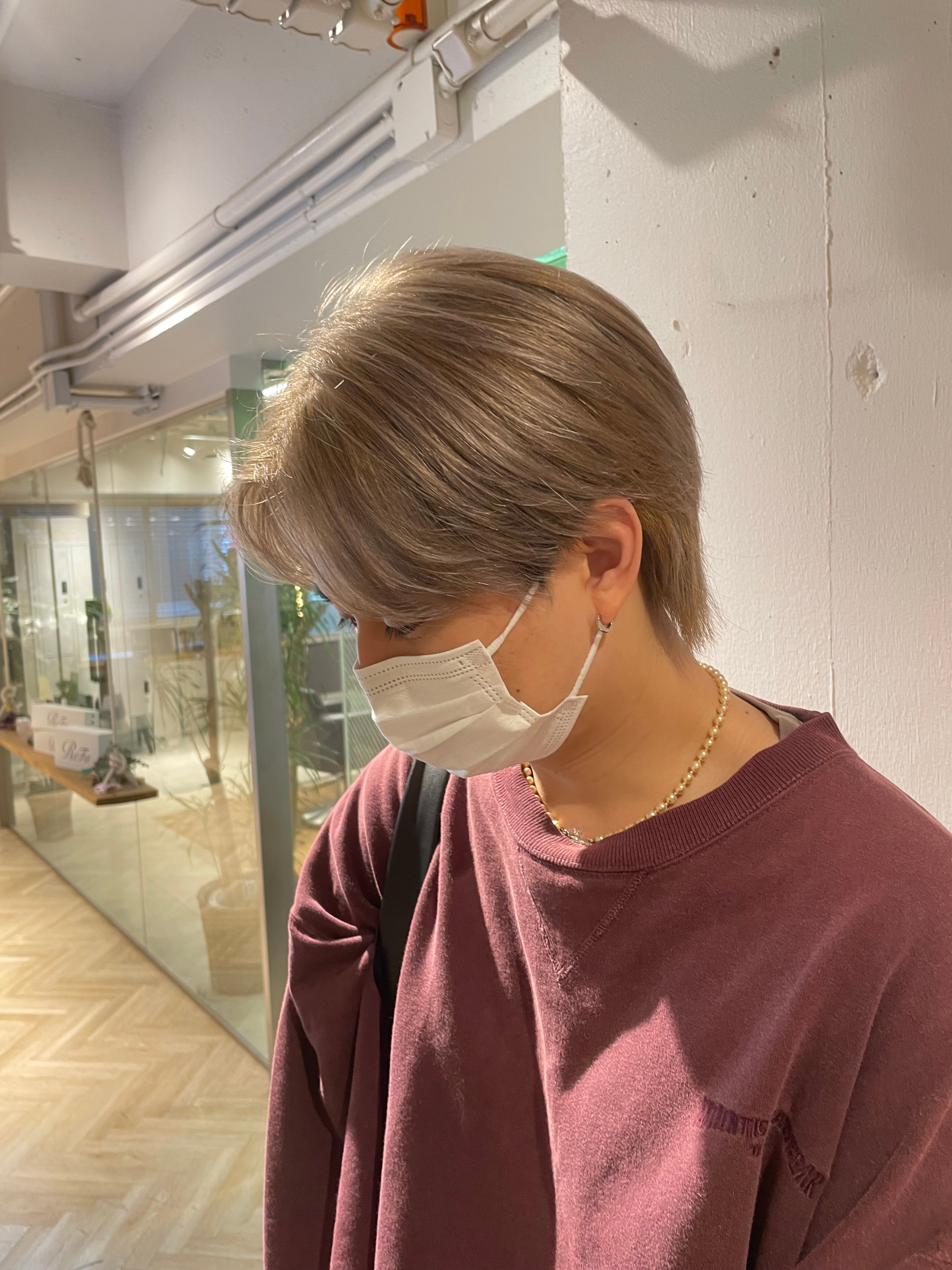 cheri【シェリ】のスタイル紹介。メンズハイトーンカラー