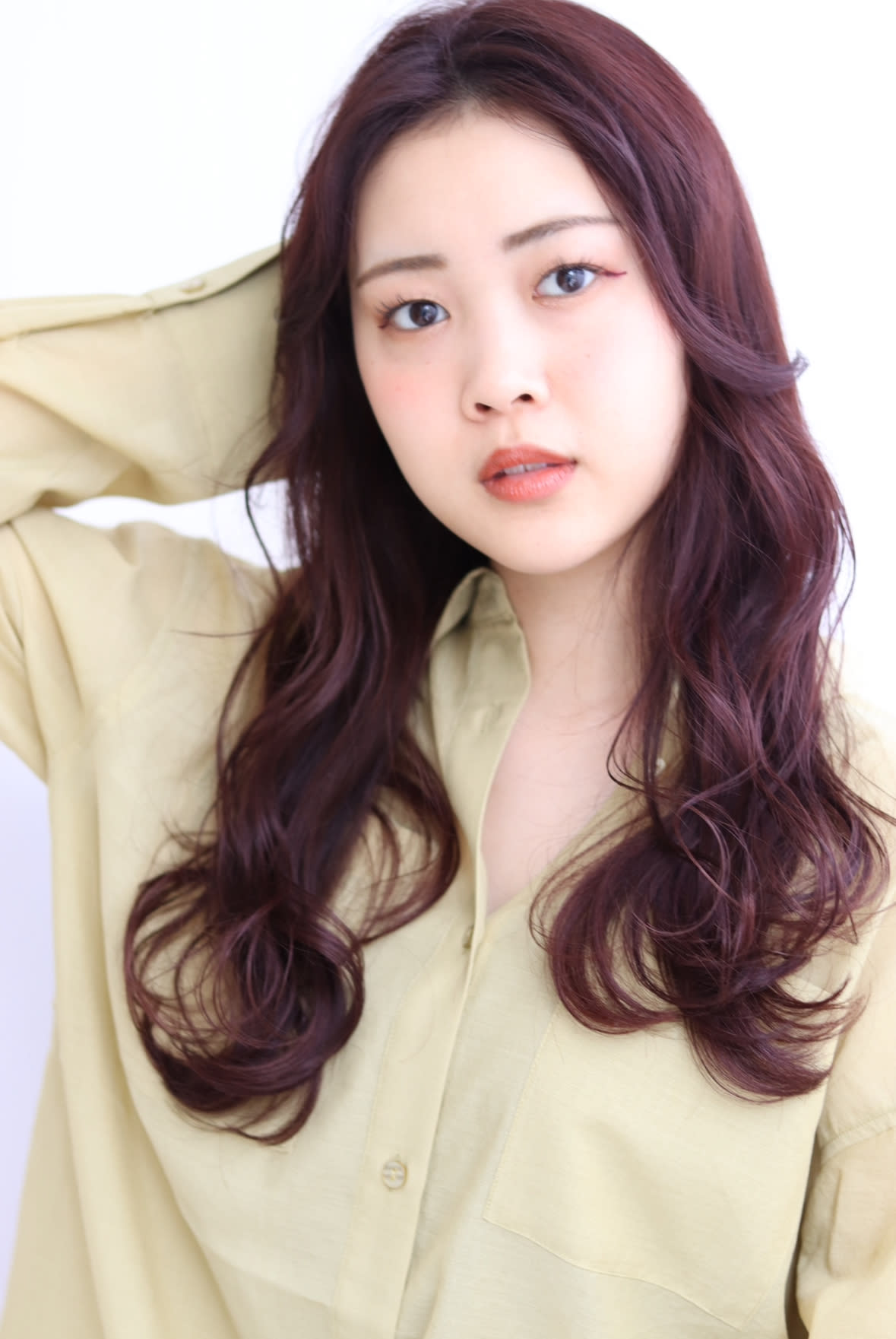 tranquille【トランキル】のスタイル紹介。大人ピンクラベンダーカラー