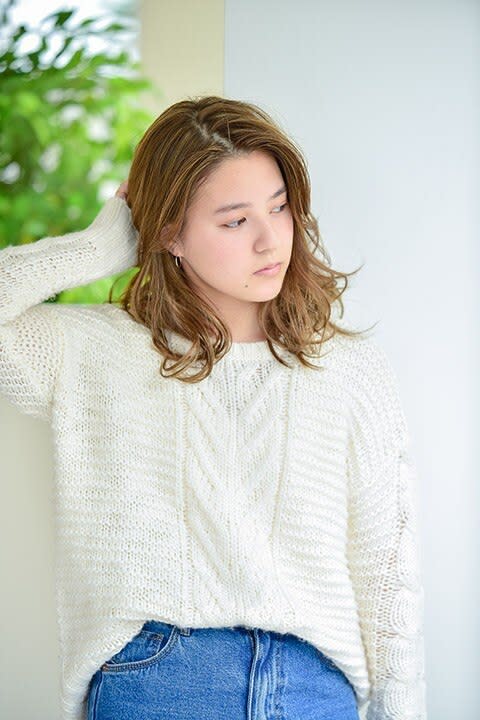 IMAGE-A 溝の口店【イメージア】【イメージア ミゾノクチテン】のスタイル紹介。ミディアム☆ラフカール