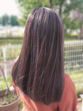 IMAGE-A 溝の口店【イメージア】【イメージア ミゾノクチテン】のスタイル紹介。バイオレット×バレイヤージュ