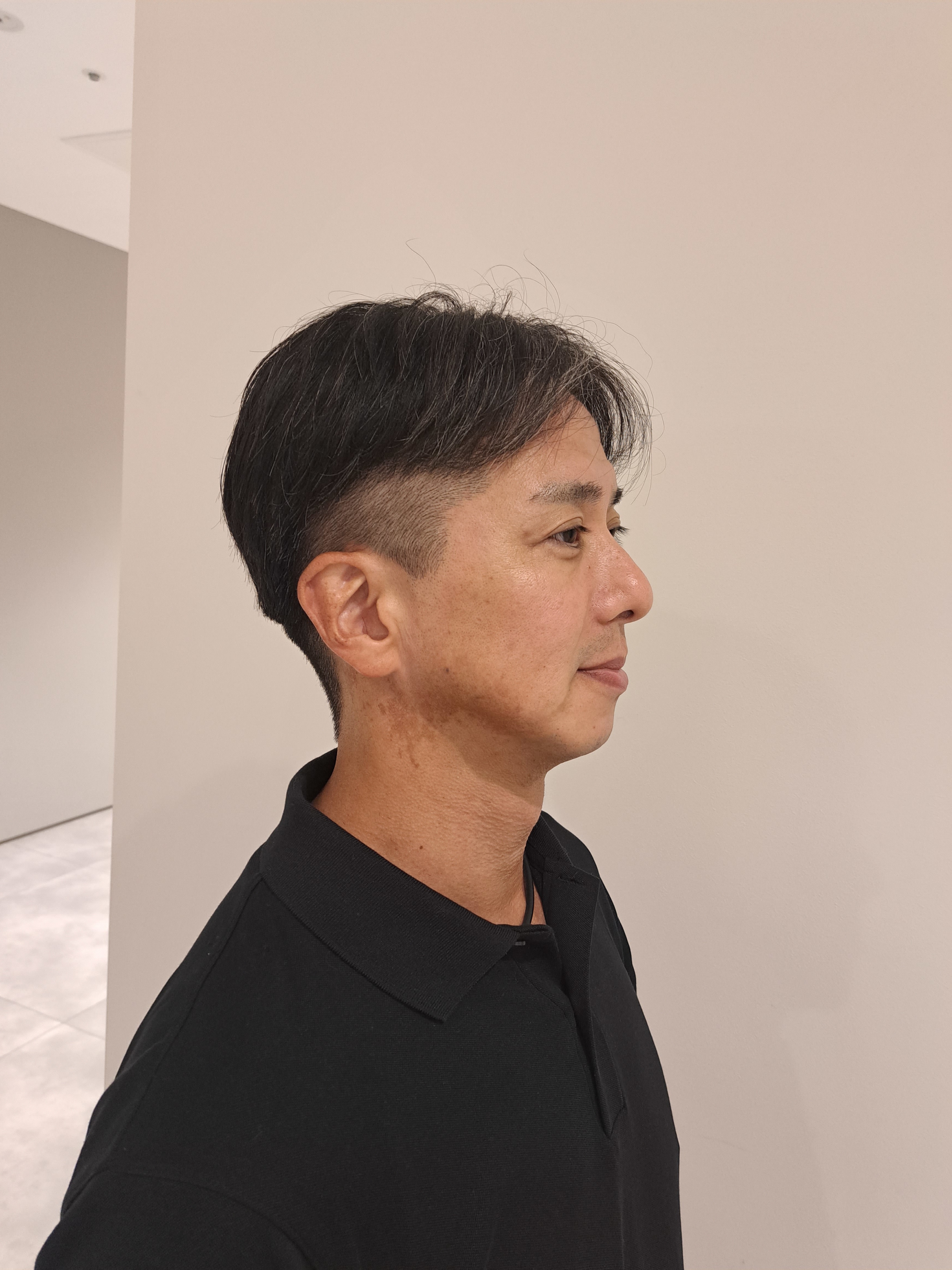 スカイビューレックス錦糸町楽天地ビル店【スカイビューレックス キンシチョウラクテンチビルテン】のスタイル紹介。ナチュラルツーブロック　メンズ理容室　床屋　barber