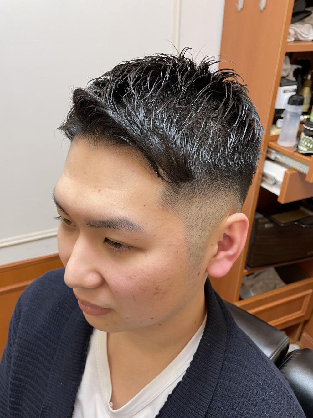 Y's BARBER GINZA LOUNGE【ワイズ バーバー ギンザ ラウンジ】のスタイル紹介。フェード