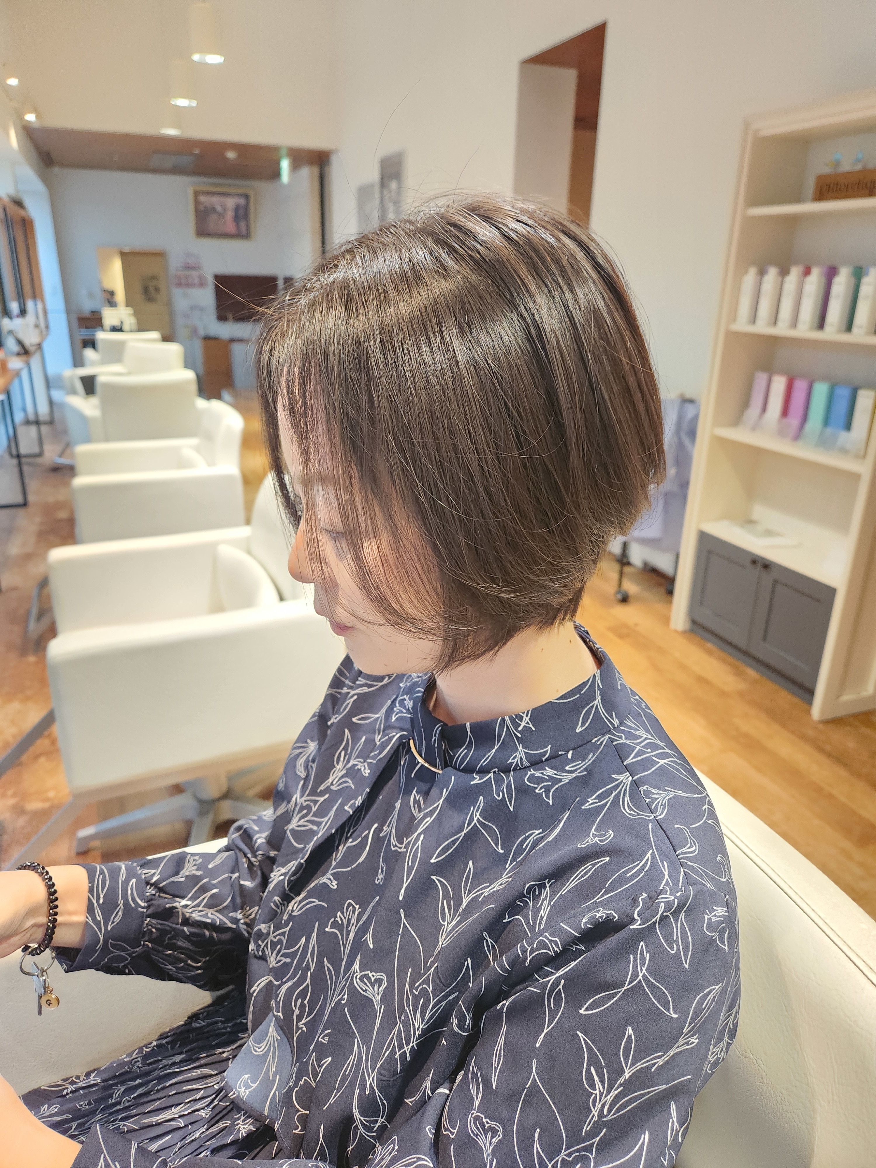 GOTTO eel【ゴット イール】のスタイル紹介。乾かすだけで簡単セット☆ショートボブ