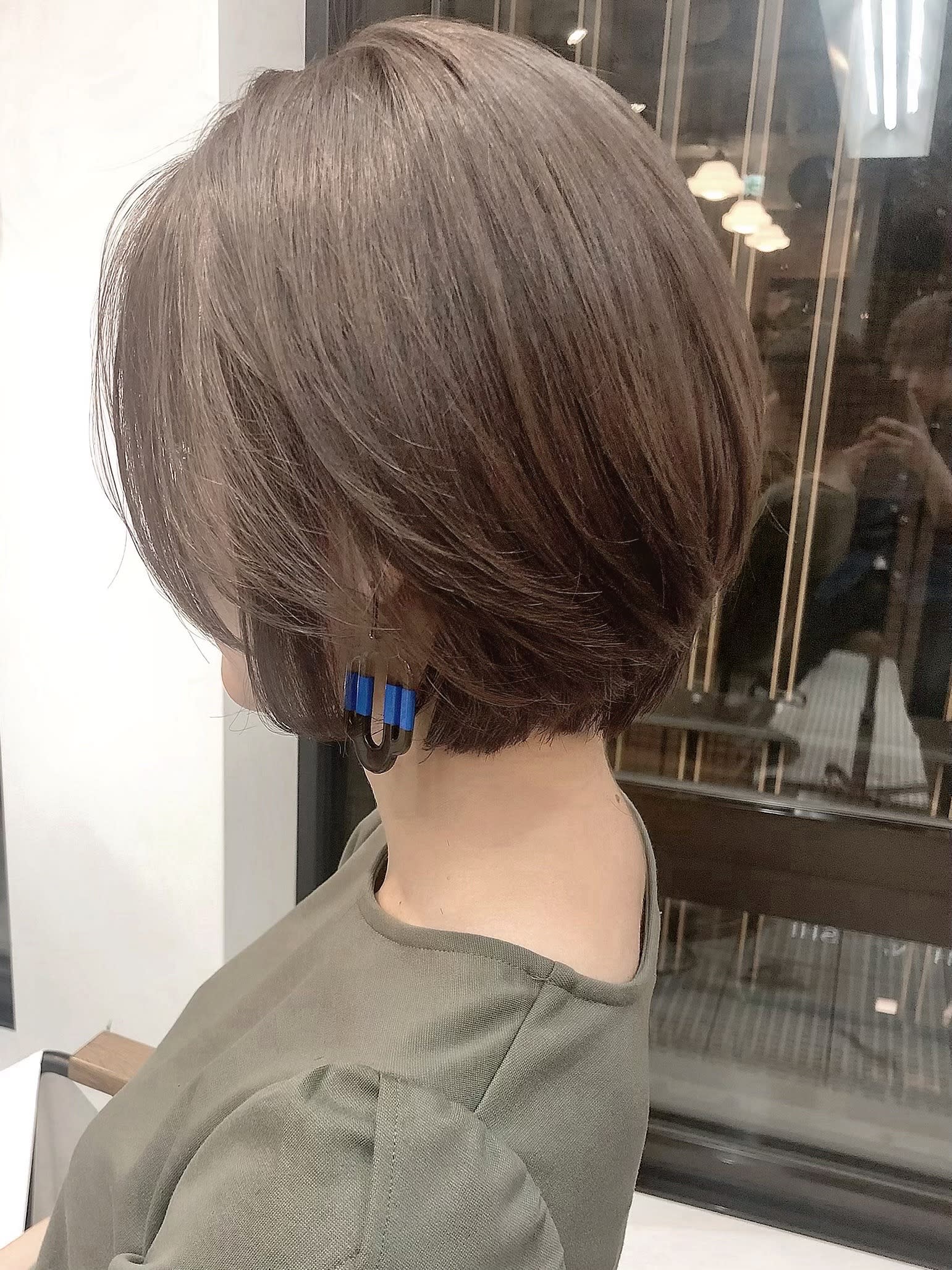 SUN恵比寿【サンエビス】のスタイル紹介。白髪染めを使わない白髪染め【シルキーグレージュ】