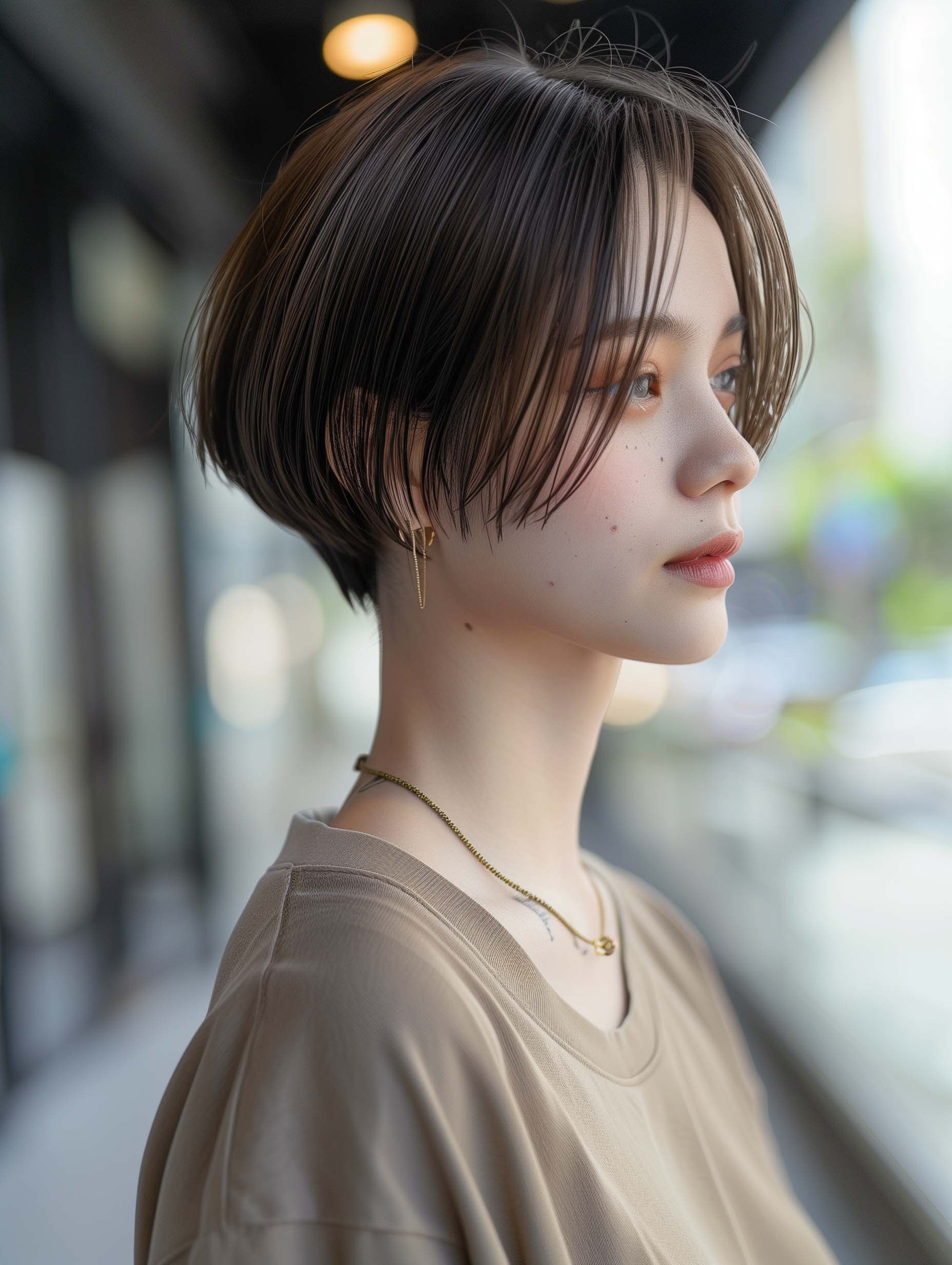 デザインカラー＆髪質改善 Special OSAKA 難波店【デザインカラー アンド カミシツカイゼン スペシャルオオサカ ナンバテン】のスタイル紹介。【Special OSAKA】ショートレイヤー