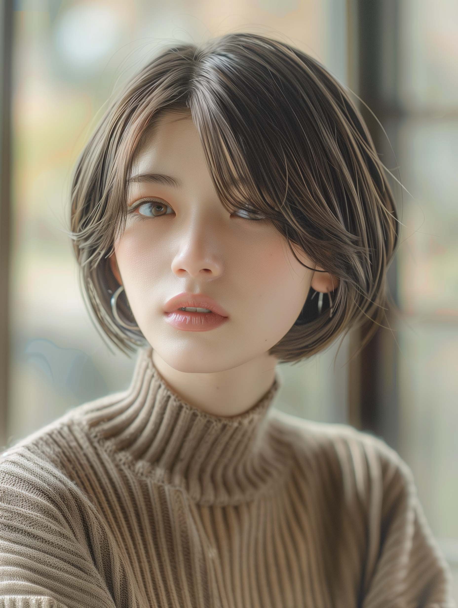 デザインカラー＆髪質改善 Special OSAKA 難波店【デザインカラー アンド カミシツカイゼン スペシャルオオサカ ナンバテン】のスタイル紹介。【Special OSAKA】ショートボブ