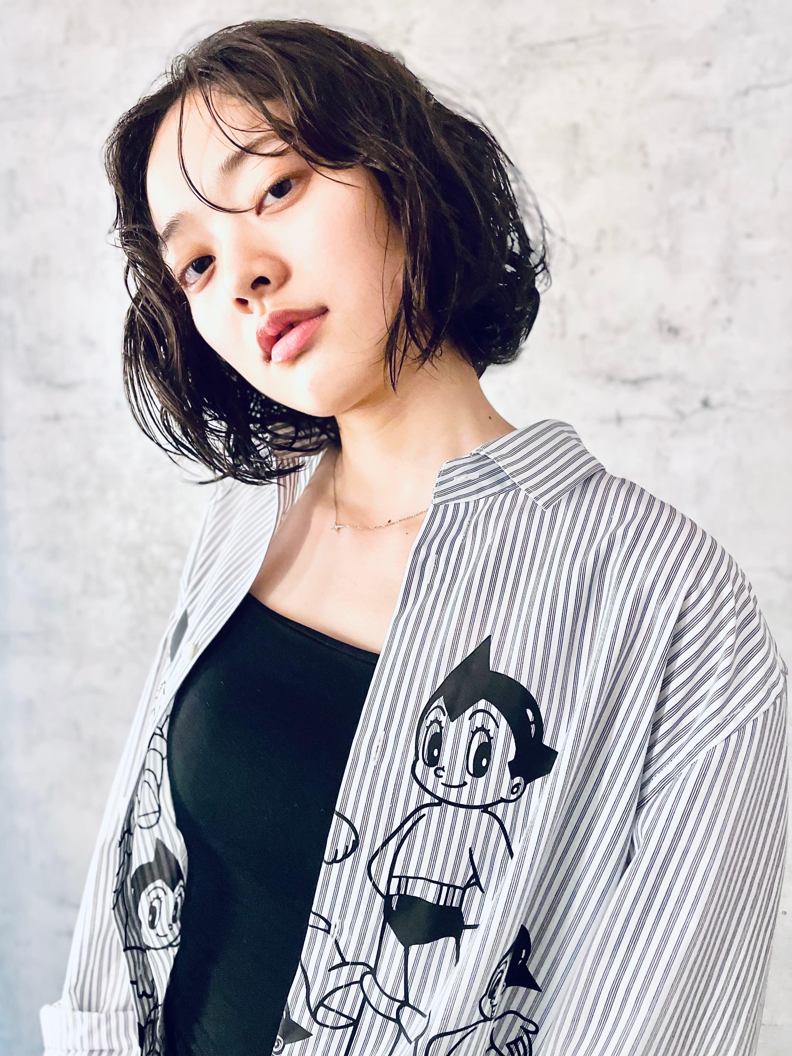 PERSONA 幟町店【ペルソナノボリマチテン】のスタイル紹介。【トレンド】ボブパーマ