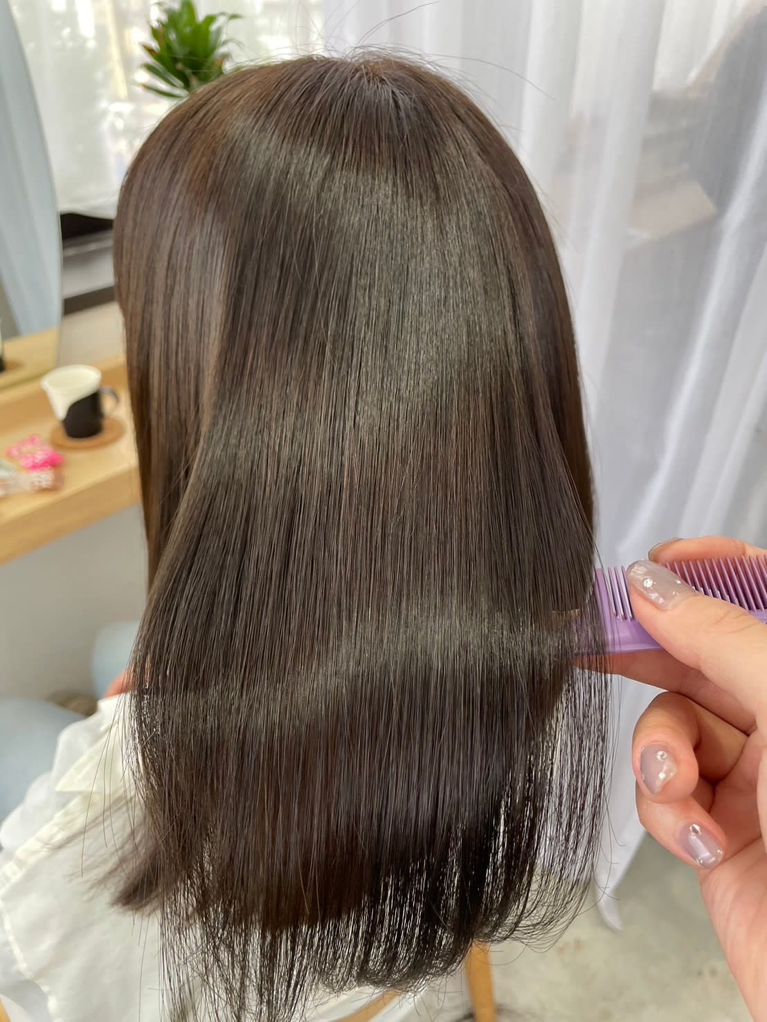 nouvelle.女性専門サロン【ヌーヴェルジョセイセンモンサロン】のスタイル紹介。nouvelle.女性専門サロン×ロング