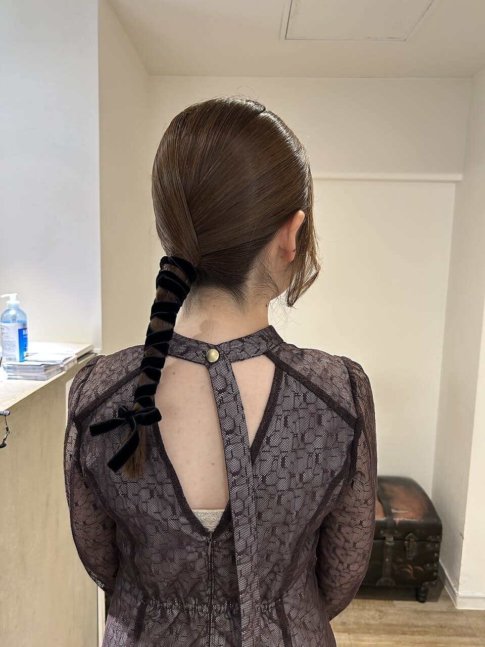 【完全個室サロン】tocca hair&treatment 天神店【トッカ ヘアアンドトリートメント テンジンテン】のスタイル紹介。タイトアレンジ　　　　