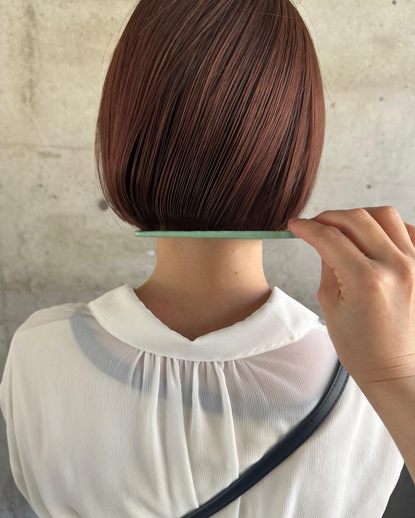 ann HAIRS 泉佐野店【アンヘアーズ】のスタイル紹介。ミニボブ