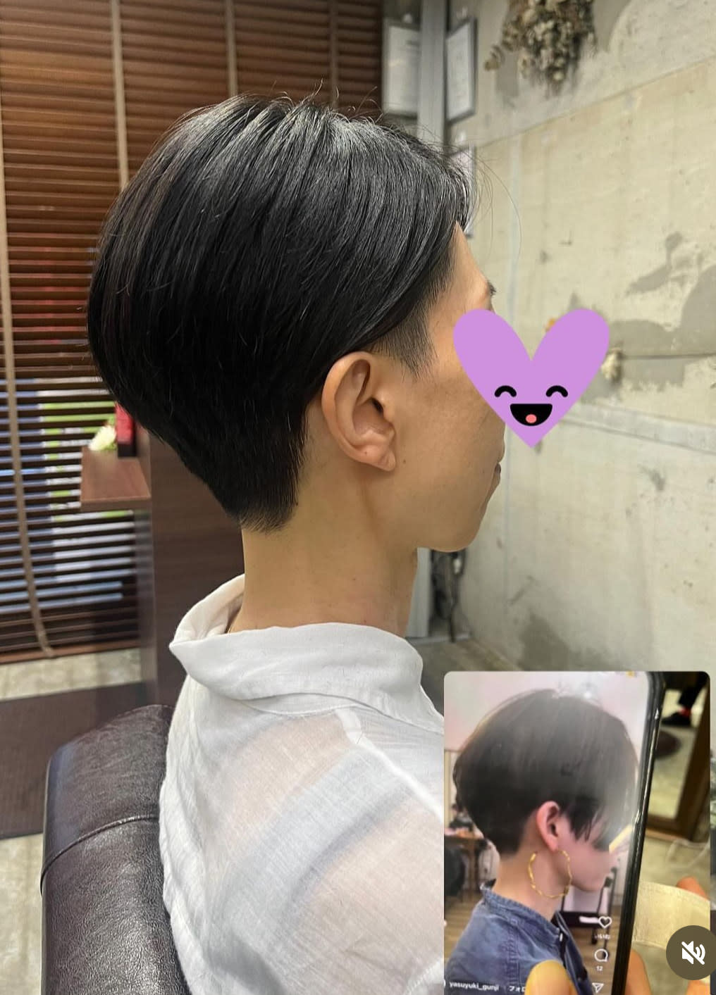 Cherie cut【シェリーカット】のスタイル紹介。「繊細な刈り上げで魅せる、女性らしさ際立つハンサムショート。