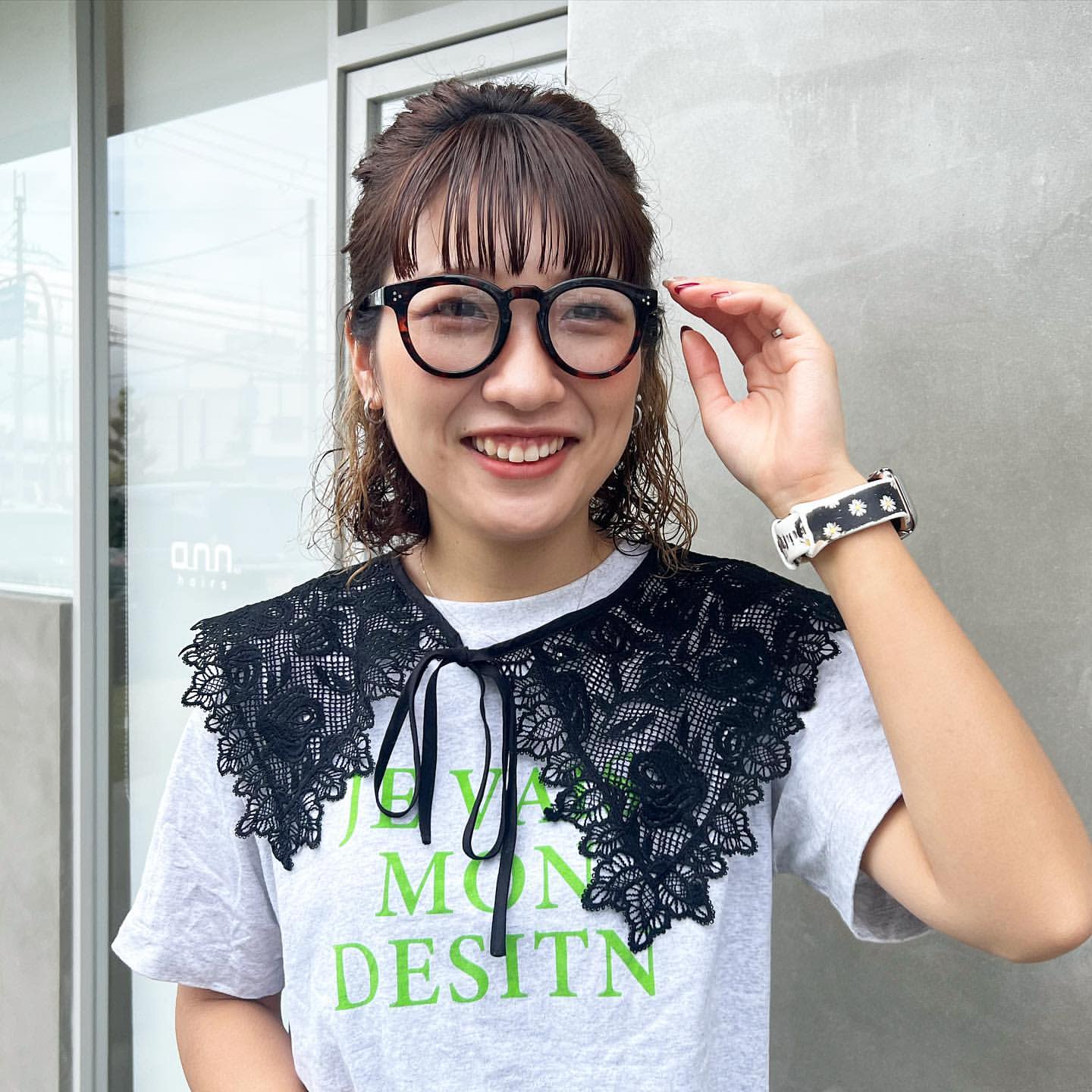 ann HAIRS 泉佐野店【アンヘアーズ】のスタイル紹介。くるくるパーマ