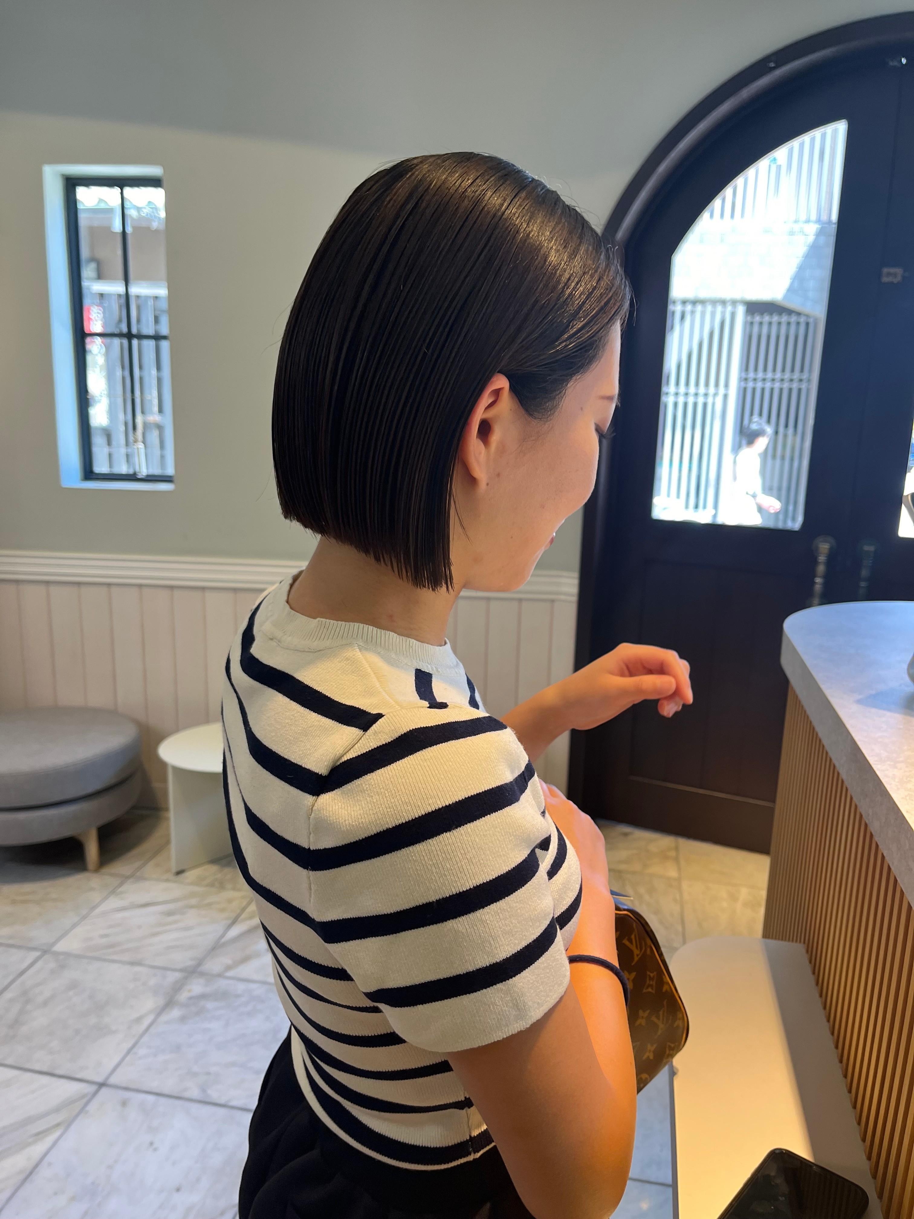 Lidee【リディー】のスタイル紹介。切りっぱなしボブ