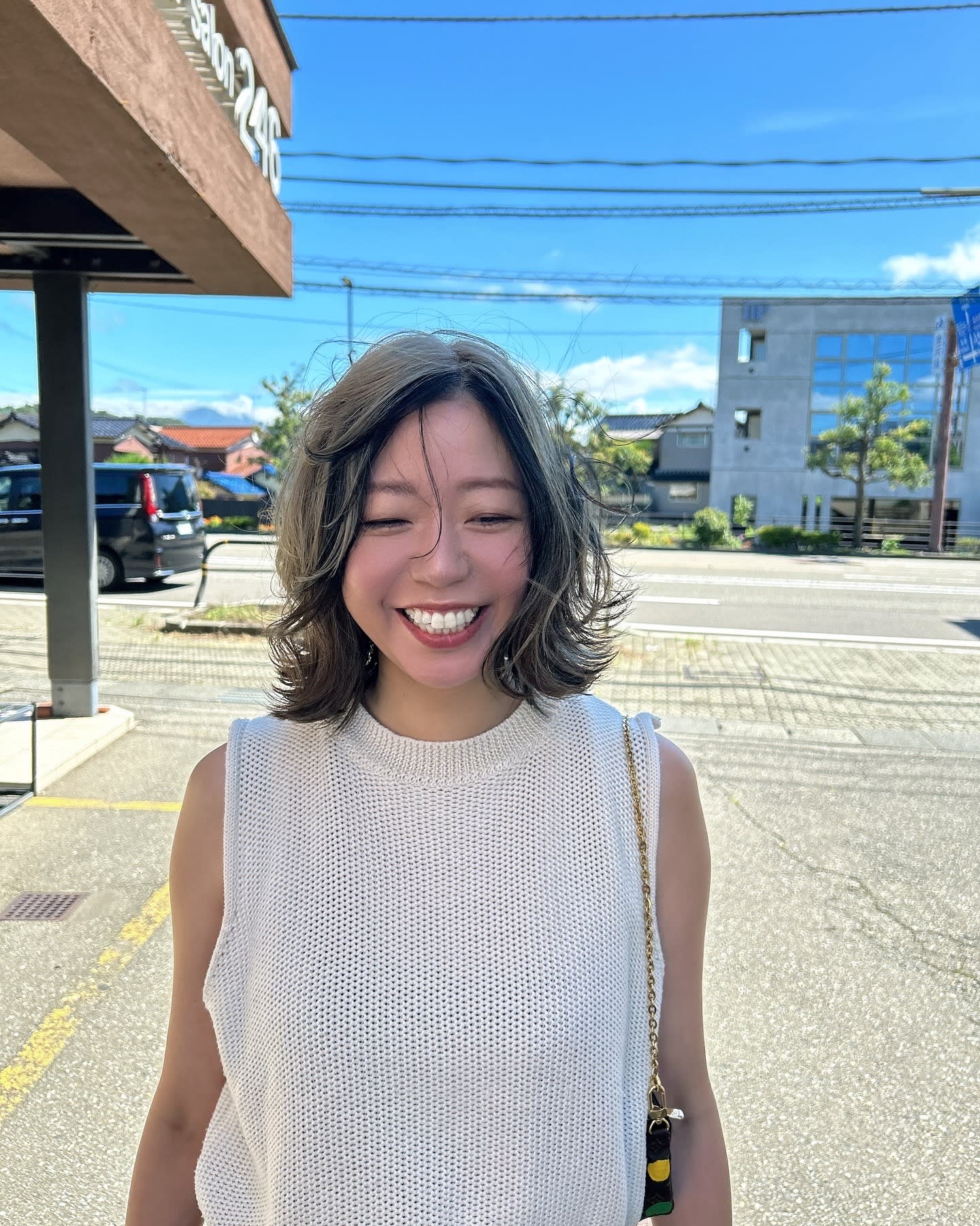 Hairsalon246&HairmakeEGG【ヘアサロンニーヨンロクアンドヘアメイクエッグ】のスタイル紹介。レイヤーカット/カラー/ブリーチ/ハイライト