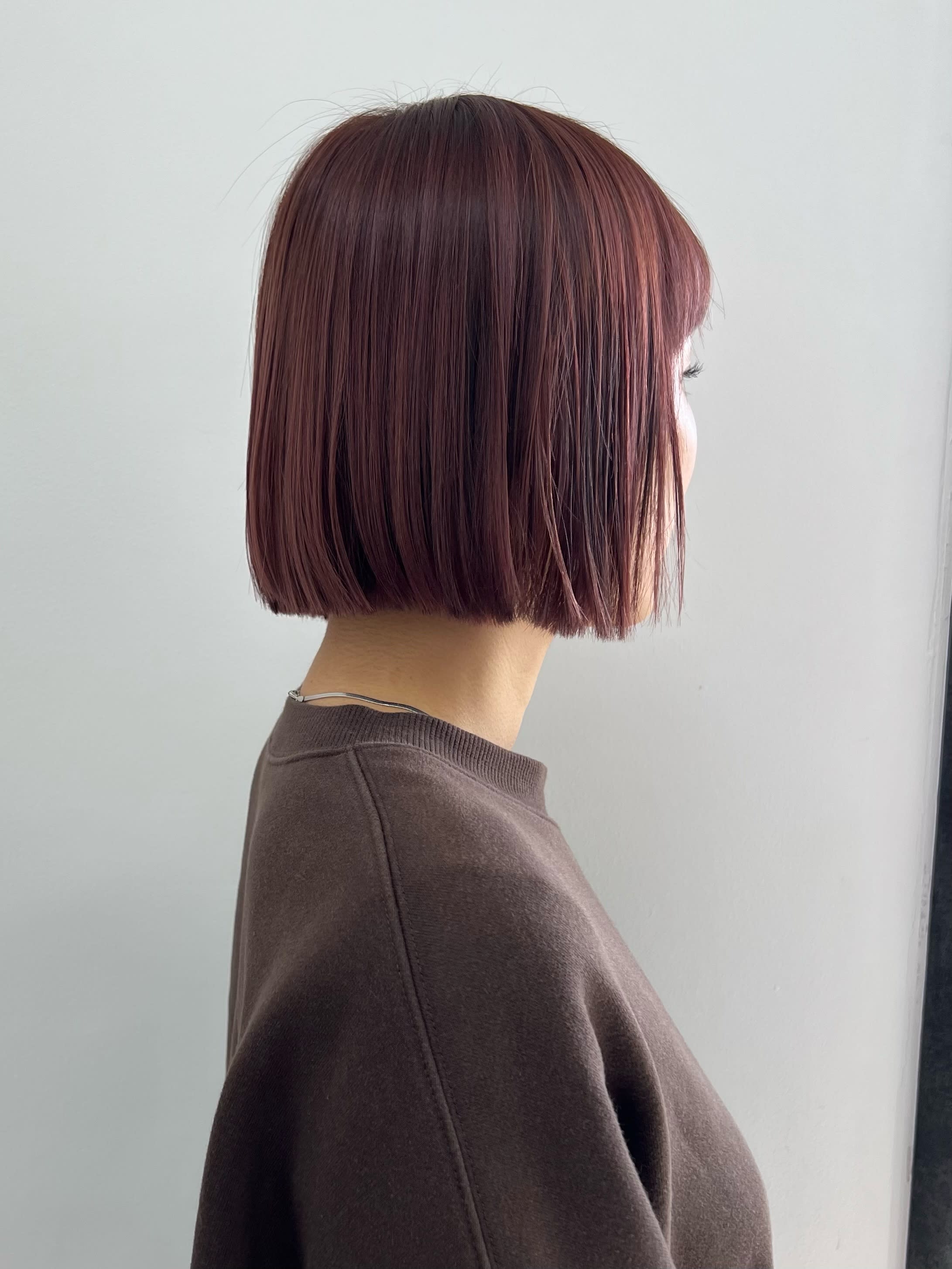 Fair【エフエール】のスタイル紹介。切りっぱなしボブ