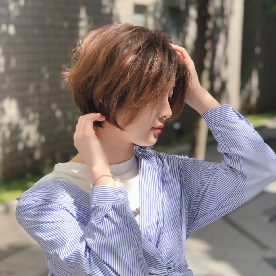 ZA/ZA 早稲田店【ザザ ワセダテン】のスタイル紹介。柔らかいカールボブ