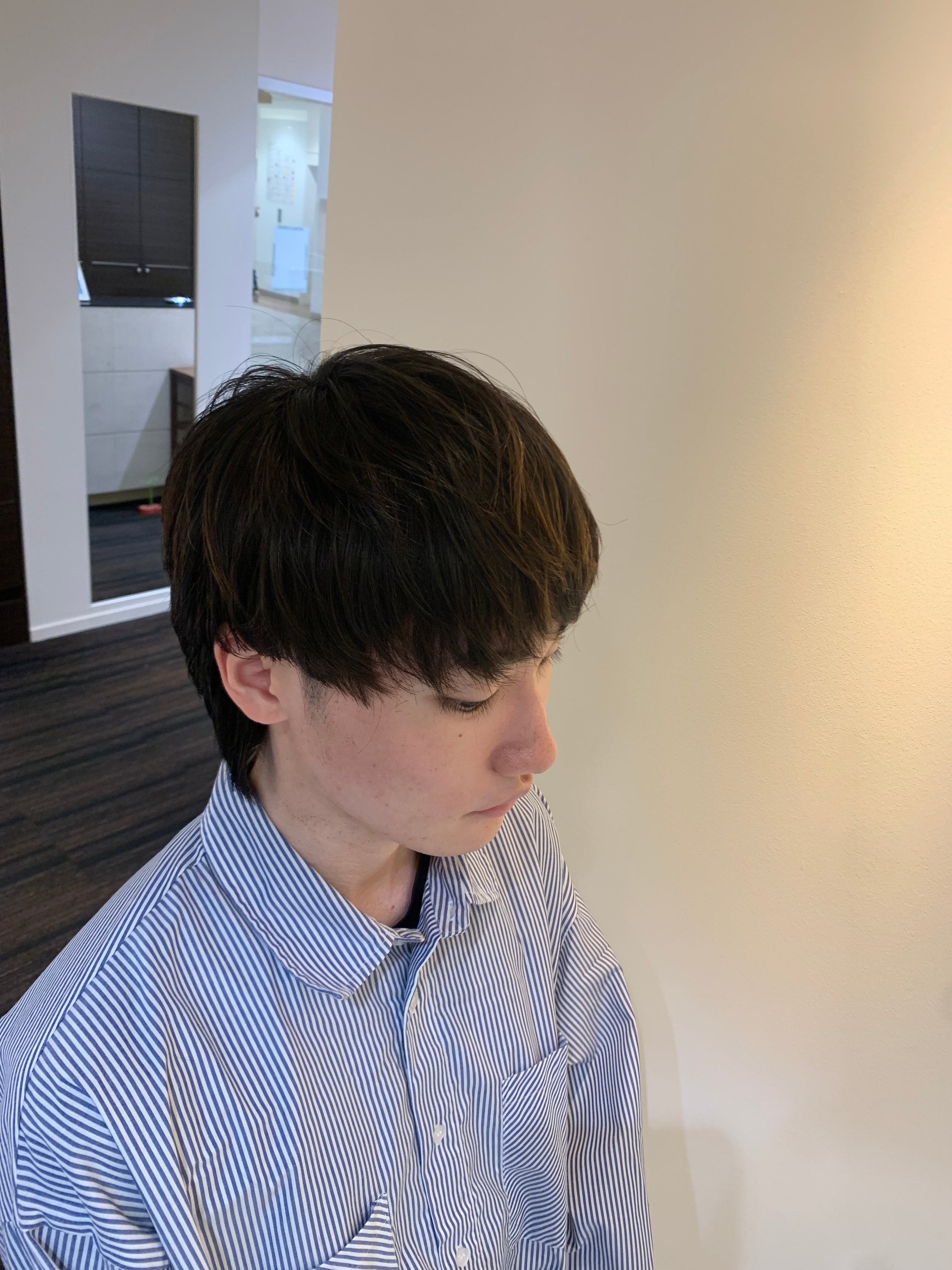 SKY Re-beau【スカイ レビュー】のスタイル紹介。韓国マッシュウルフ