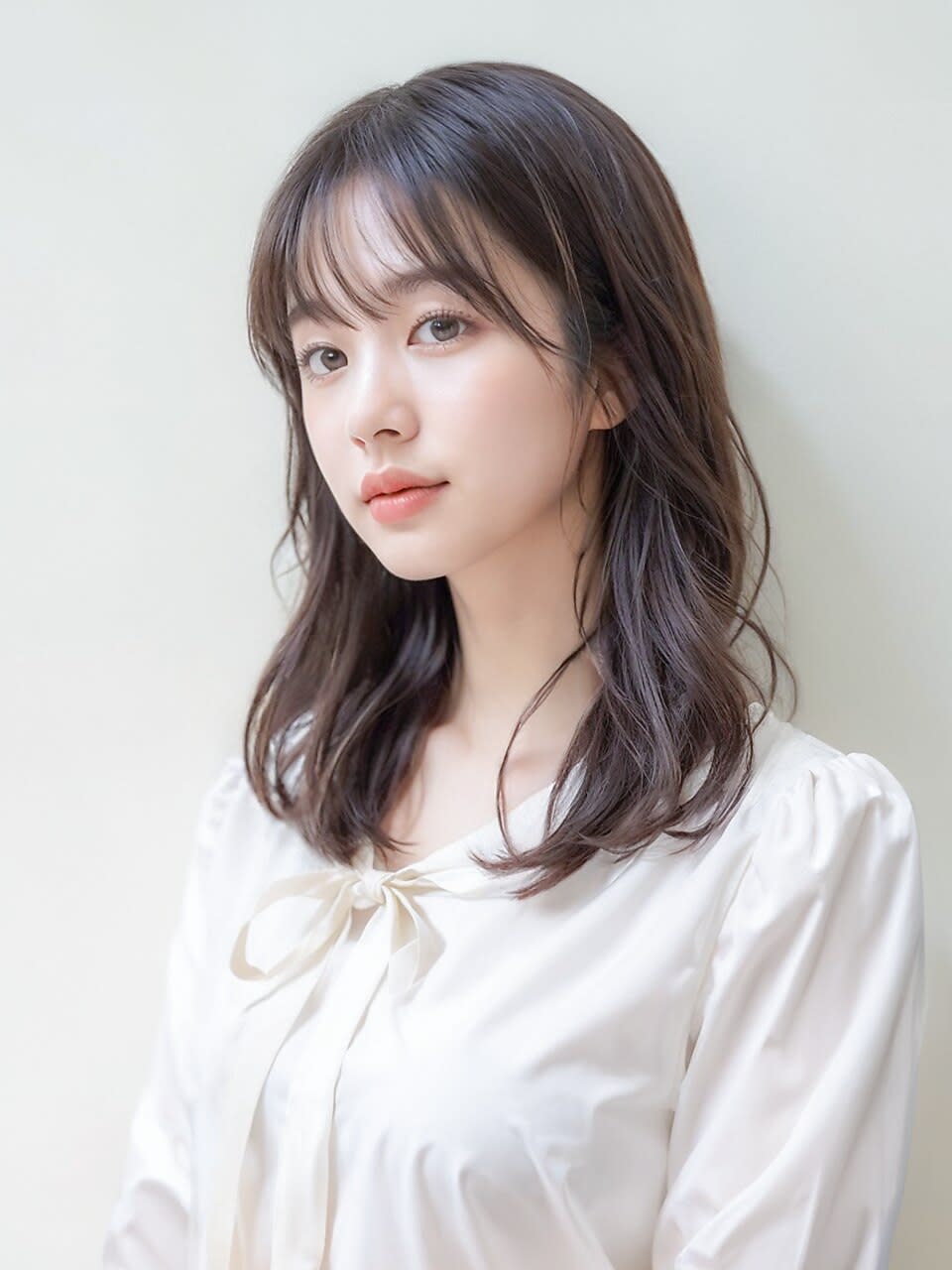 L'or Kyoto【ロル キョウト】のスタイル紹介。垢抜けシースルーナチュラルセミディ