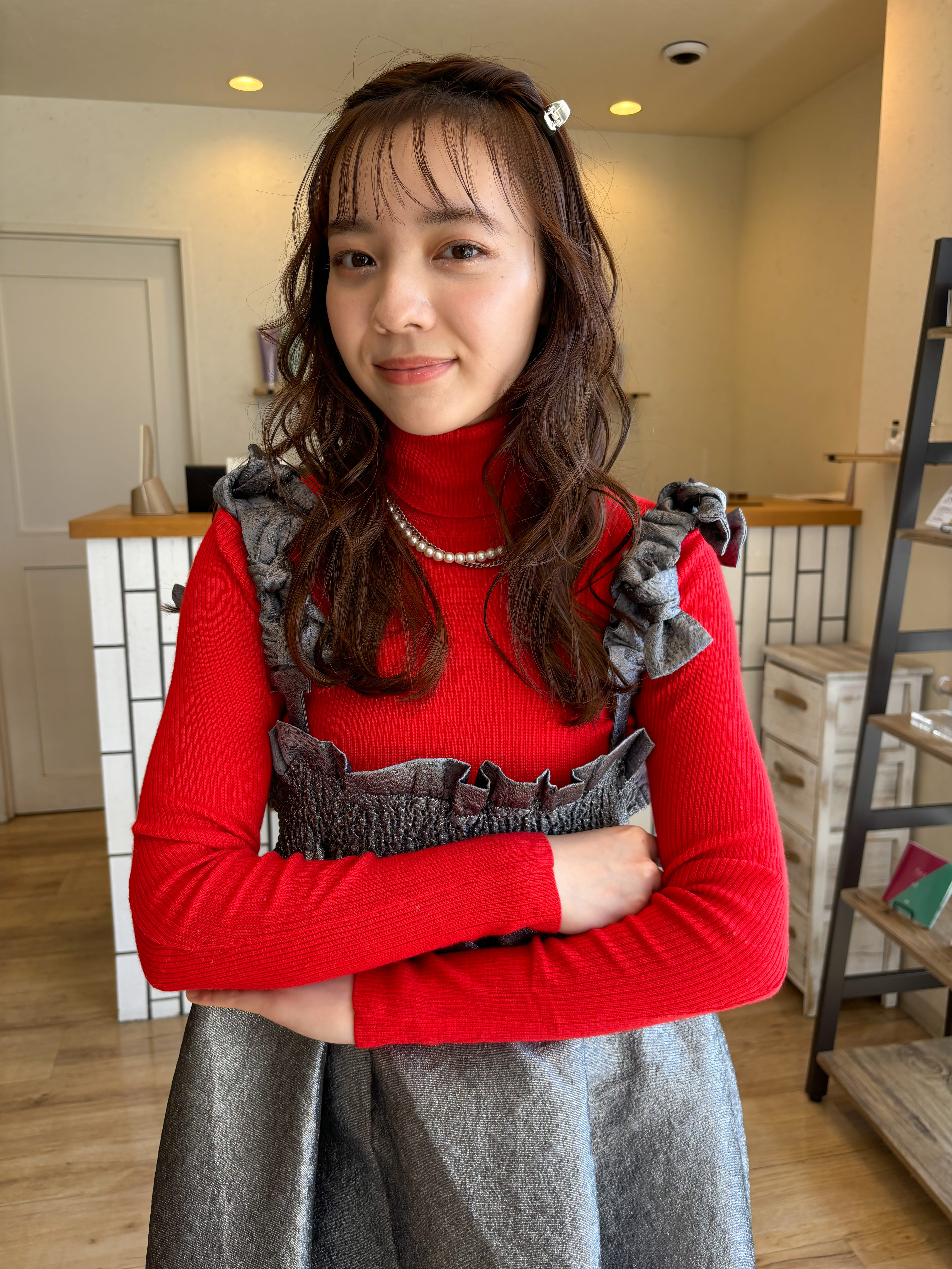 ann LEGS 岸和田店【アンレッグス】のスタイル紹介。ゆるふわパーマ