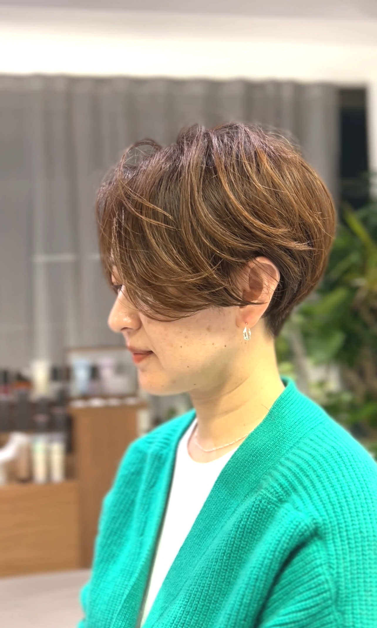 Kimito Hairdesign&spa【武蔵小杉】ショート/ボブ/パーマ【キミトヘアデザインアンドスパムサシコスギショートボブパーマ】のスタイル紹介。Kimito Hair design&spa×ショート