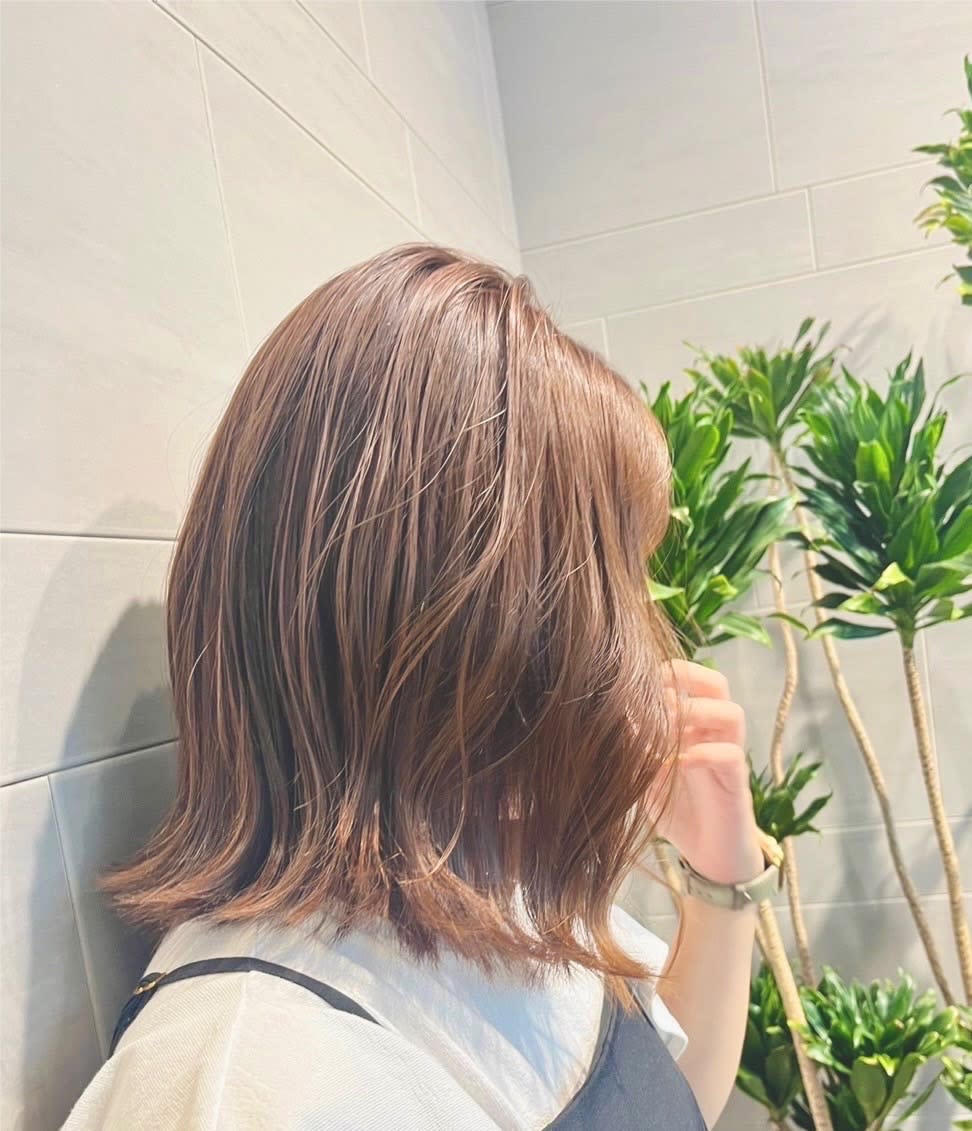 Kimito Hairdesign&spa【武蔵小杉】ショート/ボブ/パーマ【キミトヘアデザインアンドスパムサシコスギショートボブパーマ】のスタイル紹介。Kimito Hair design&spa×ミディアム