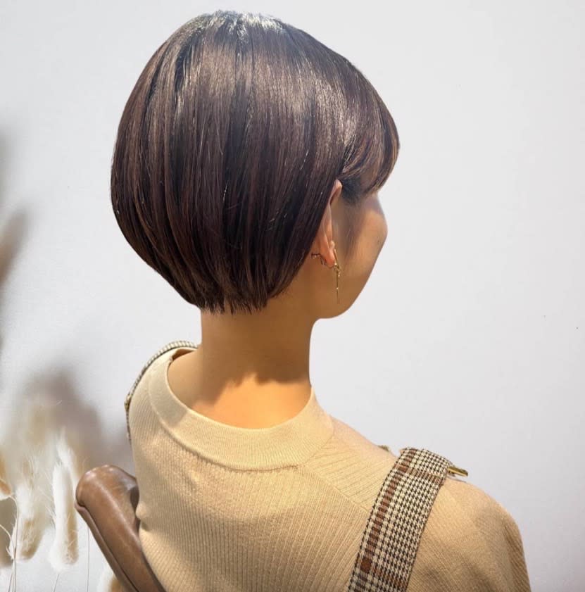 Kimito Hairdesign&spa【武蔵小杉】ショート/ボブ/パーマ【キミトヘアデザインアンドスパムサシコスギショートボブパーマ】のスタイル紹介。Kimito Hair design&spa×ショート