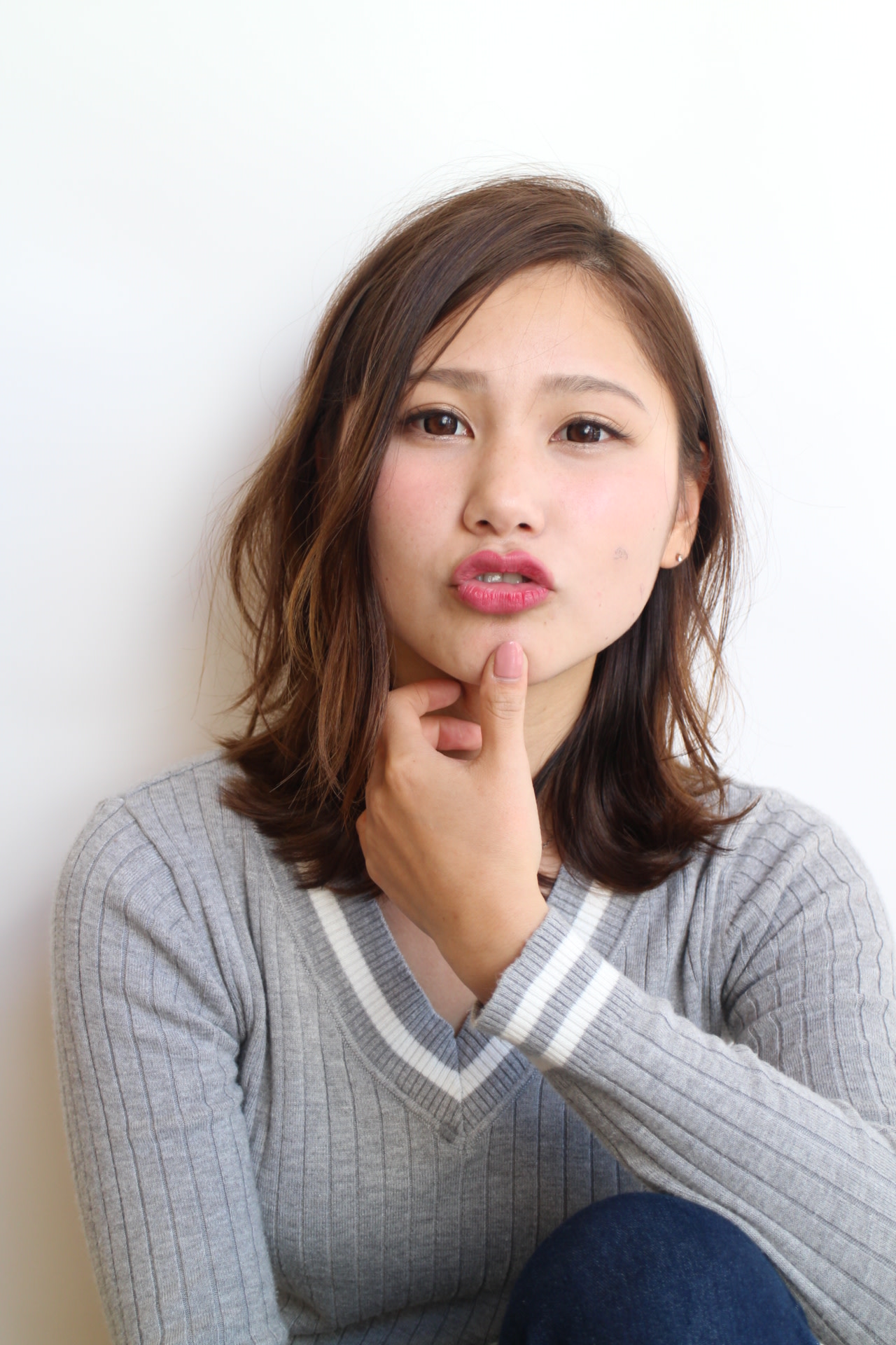 IGREK PARIS 橋本店【イグレックパリ】のスタイル紹介。ミディアムボブ