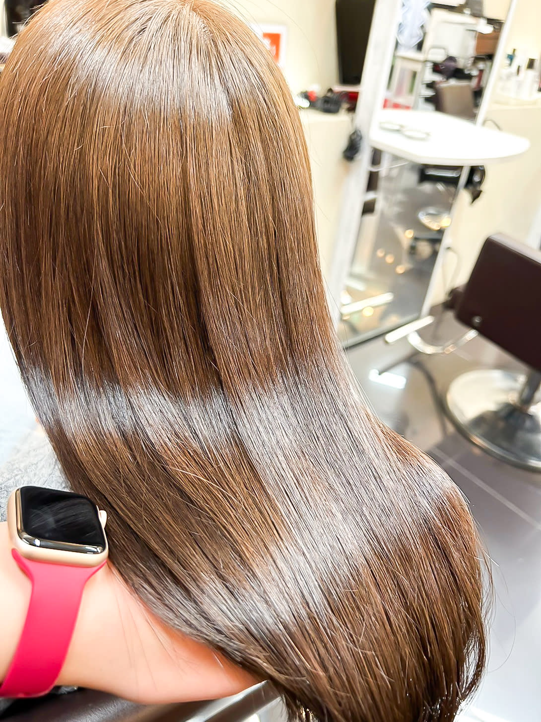 髪質改善トリートメント＆小顔補正ヘッドスパ misherry【池袋店】【カミシツカイゼントリートメントアンドコガオホセイヘッドスパ ミシェリーイケブクロテン】のスタイル紹介。美髪メテオカラーオージュア新宿艶髪韓国絹髪ワンホン幹細胞