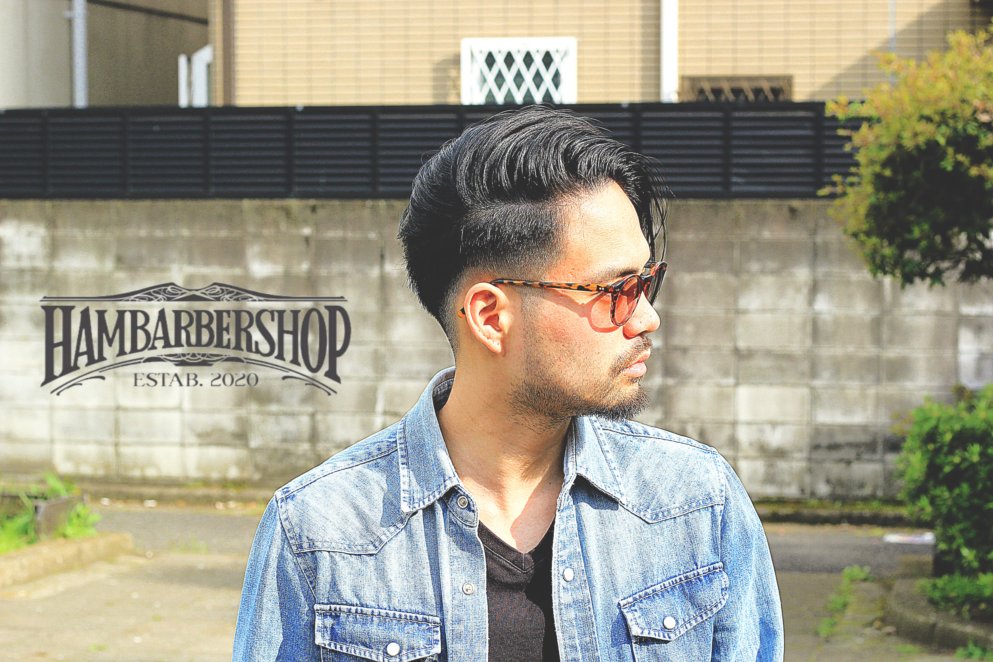 HAMBARBERSHOP【ハンバーバーショップ】のスタイル紹介。変形ツーブロック