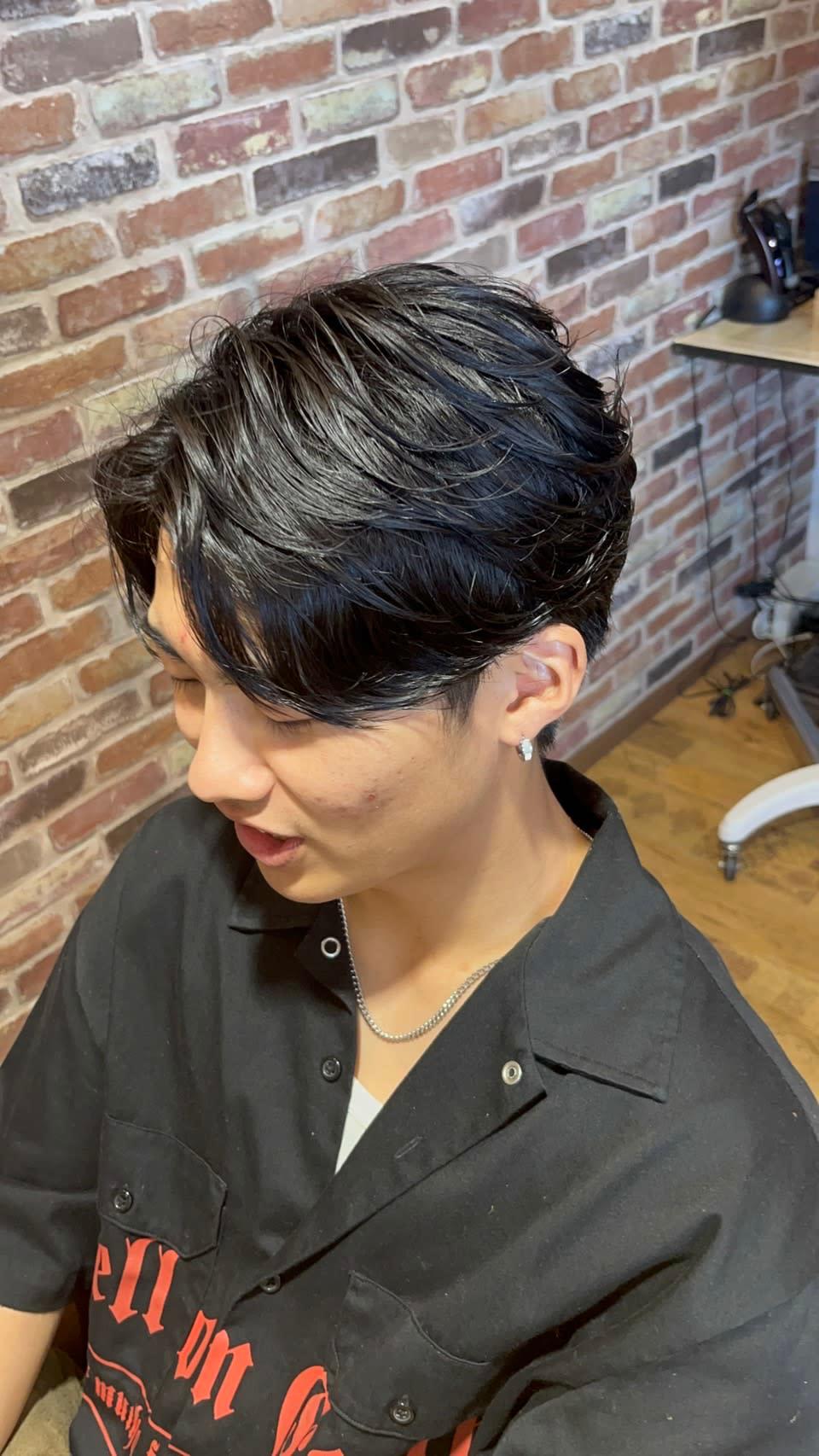 PulRavi 吉野ヶ里店【プルラヴィ　ヨシノガリテン】のスタイル紹介。ニュアンスパーマ