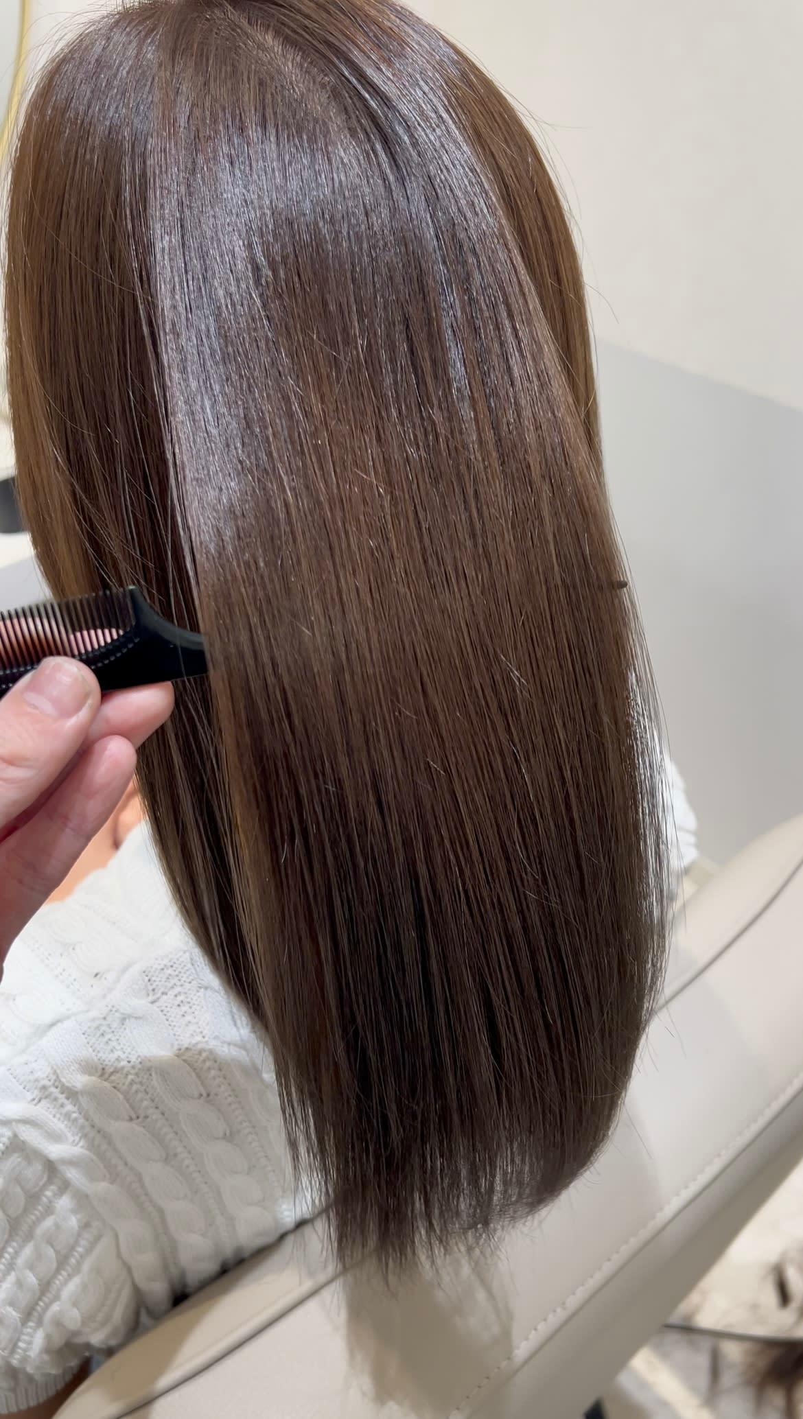 【完全個室サロン】Eleanor spa＆treatment 枚方【カンゼンコシツサロン エレノア スパアンドトリートメント ヒラカタ】のスタイル紹介。透明感７トーングレージュ♪