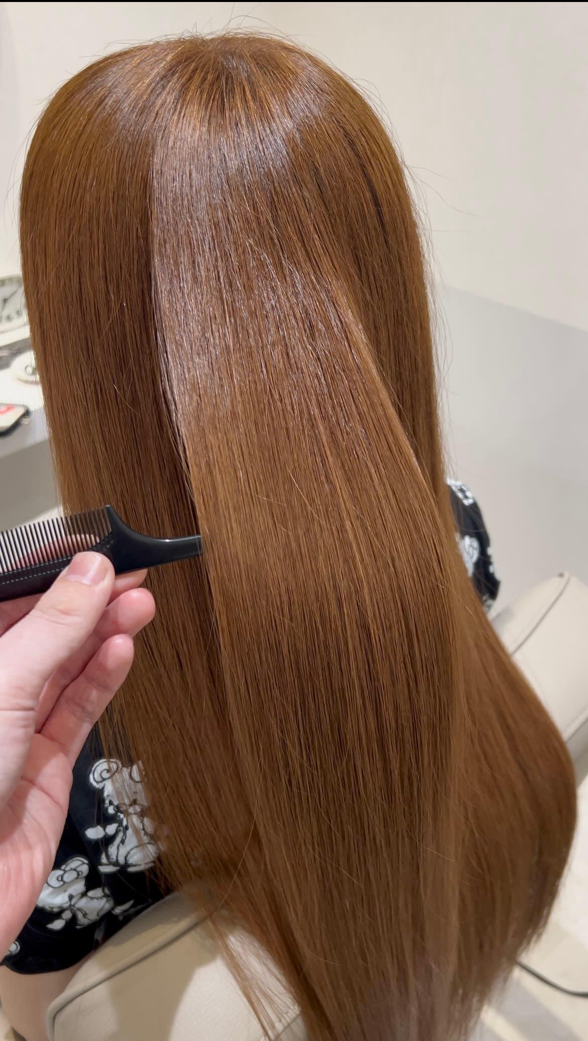 【完全個室サロン】Eleanor spa＆treatment 枚方【カンゼンコシツサロン エレノア スパアンドトリートメント ヒラカタ】のスタイル紹介。透明感ベージュブラウン♪