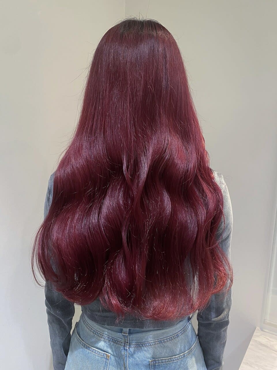 SALON MOGO IKEBUKURO【サロンモゴイケブクロ】のスタイル紹介。《チェリーレッドカラー》色もち抜群◎