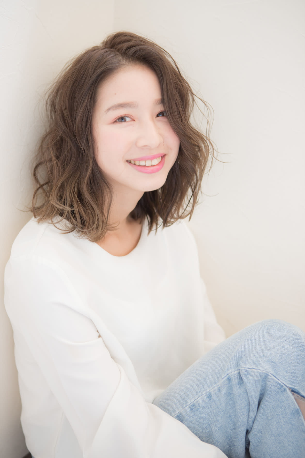 美容室アンジー 三田本店【ビヨウシツアンジーミタホンテン】のスタイル紹介。ウェーブ