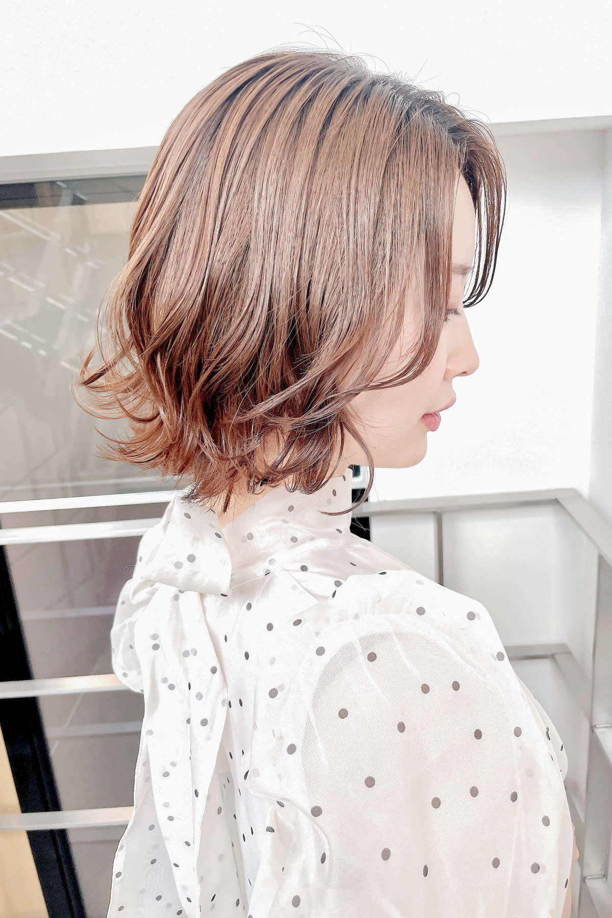美容室アンジー 三田本店【ビヨウシツアンジーミタホンテン】のスタイル紹介。うるツヤピュアパーマ