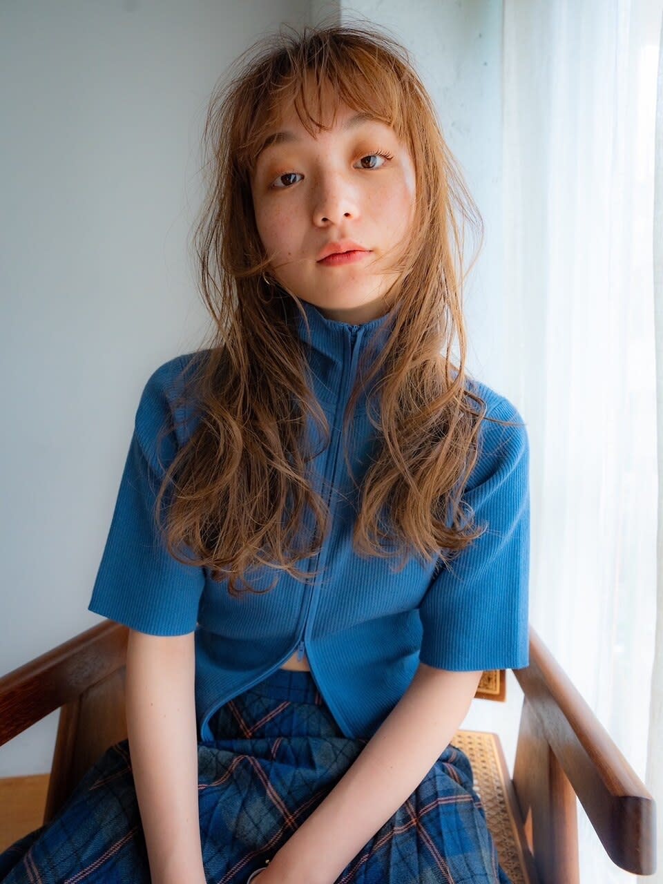 green渋谷【グリーン シブヤ】【グリーンシブヤ】のスタイル紹介。柔らかいウェーブ×ベージュ