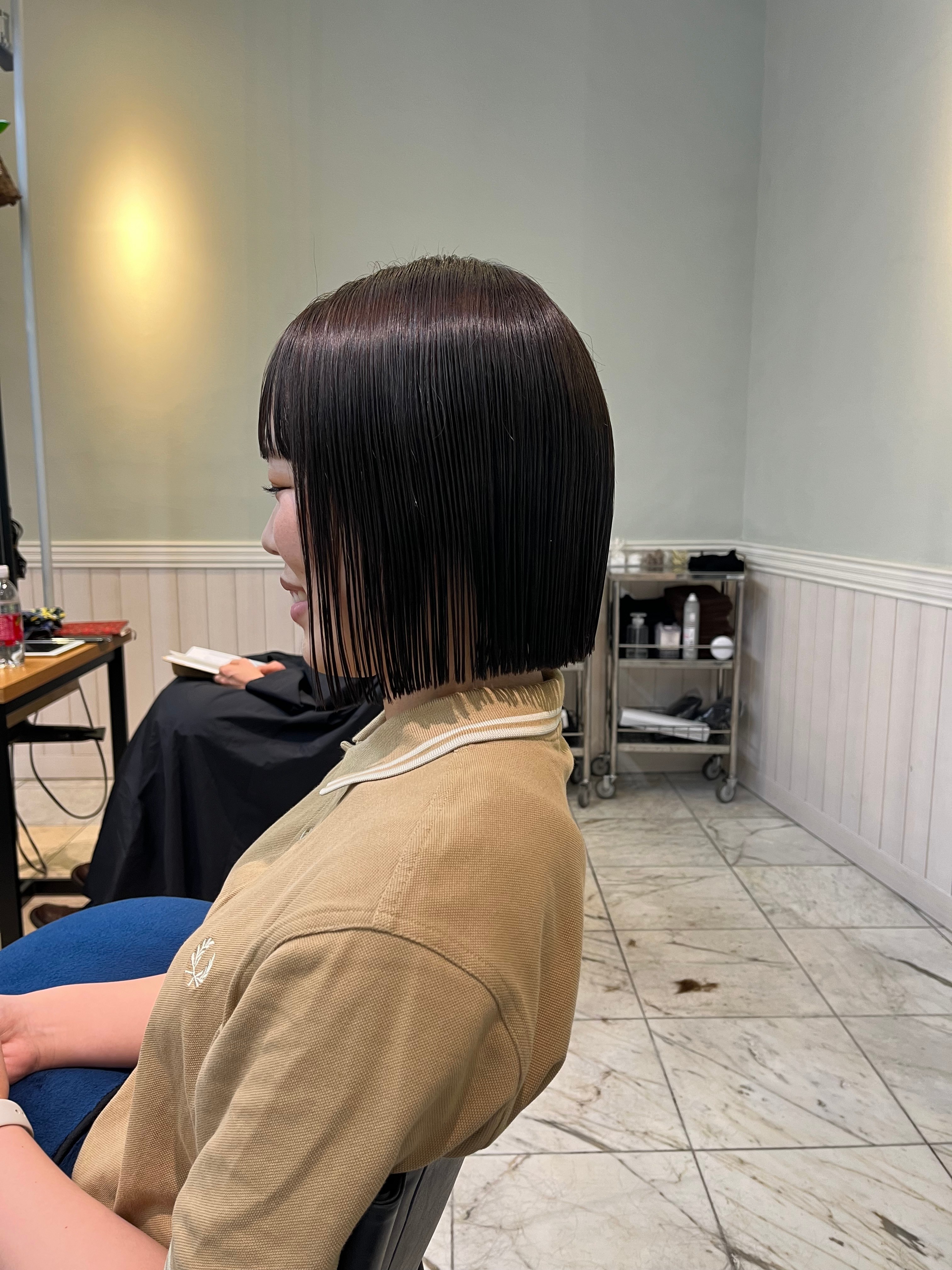 Lidee【リディー】のスタイル紹介。切りっぱなしボブ