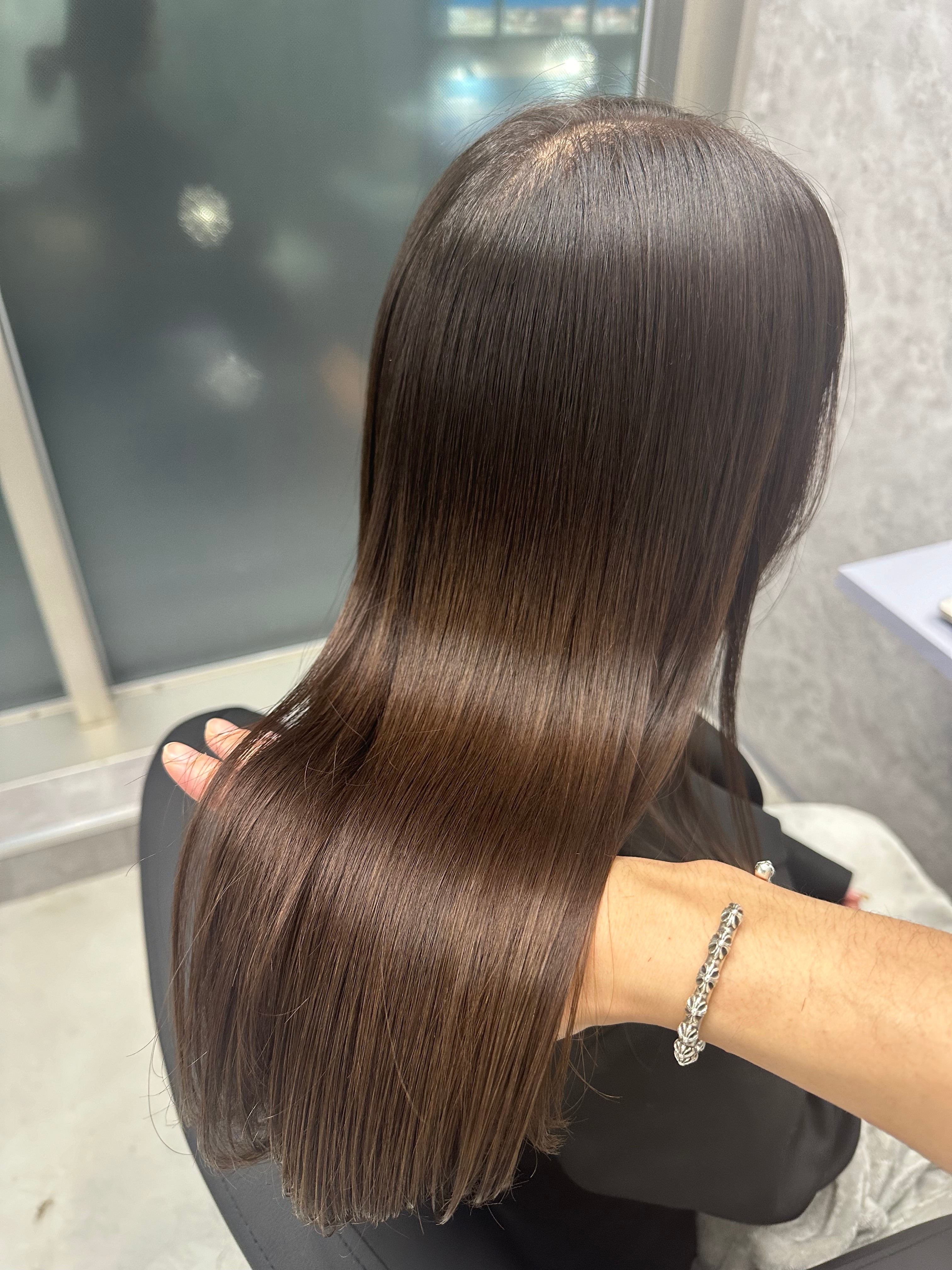 Hair Design Forest. -髪質改善- 流山おおたかの森【ヘアーデザインフォレストカミシツカイゼンナガレヤマオオタカノモリ】のスタイル紹介。メテオ髪質改善カラー