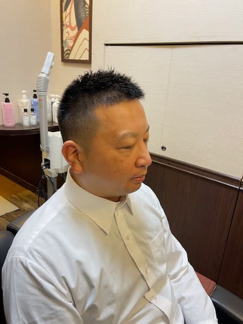 ヘアサロン大野 iki  日本橋本店【ヘアサロンオオノイキ】のスタイル紹介。メンズベリーショートスタイル