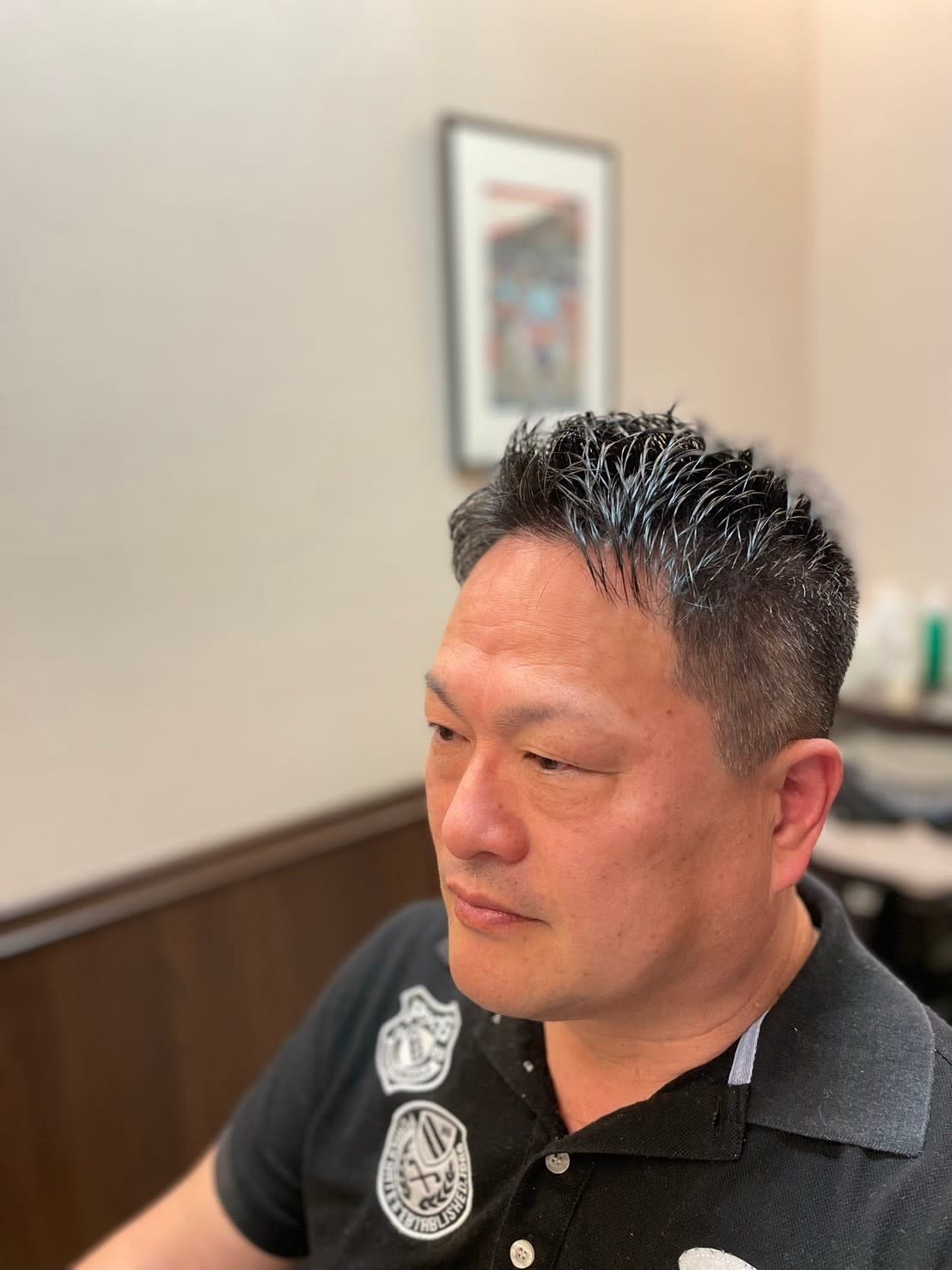 ヘアサロン大野 iki  日本橋本店【ヘアサロンオオノイキ】のスタイル紹介。メンズビジネスショートスタイル