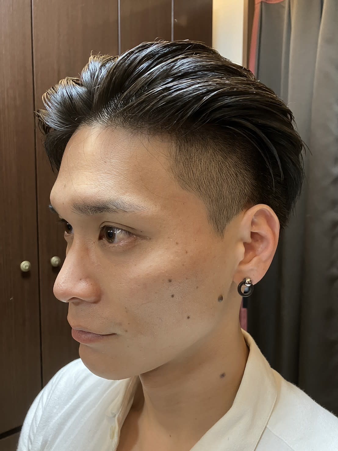 ヘアサロン大野 iki  日本橋本店【ヘアサロンオオノイキ】のスタイル紹介。メンズ2ブロナチュラルバック